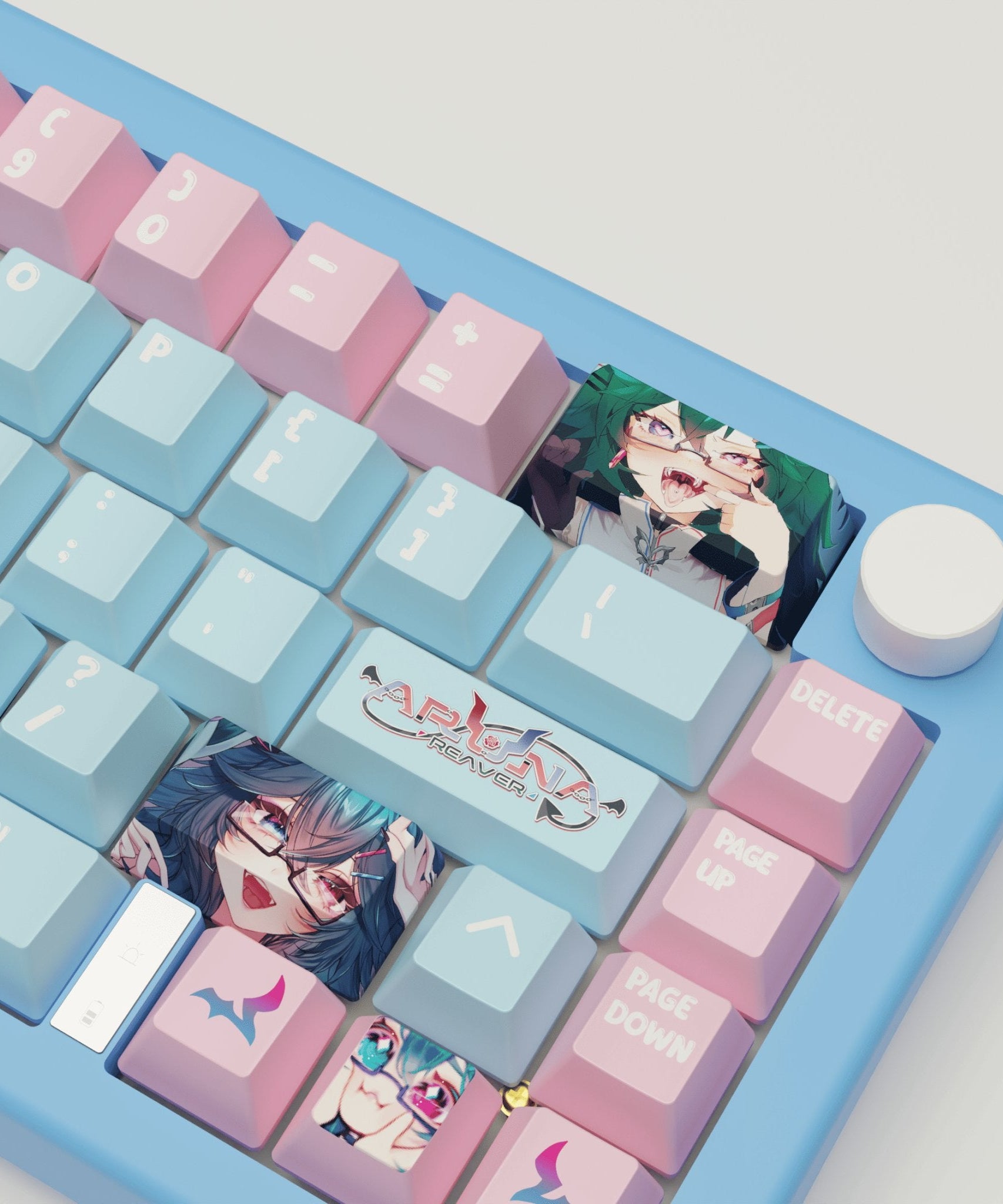 Aruna Reaver Vtuber Keycaps Set