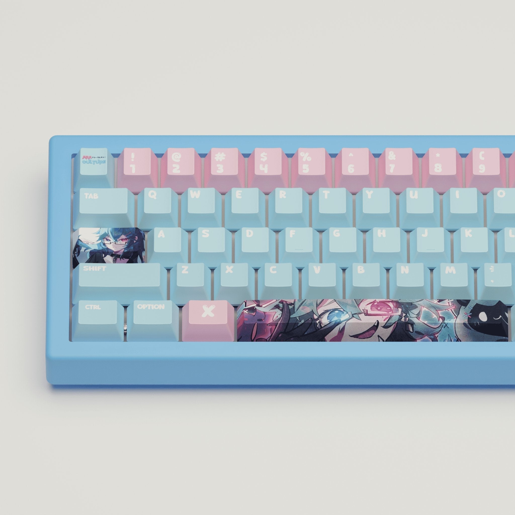 Aruna Reaver Vtuber Keycaps Set