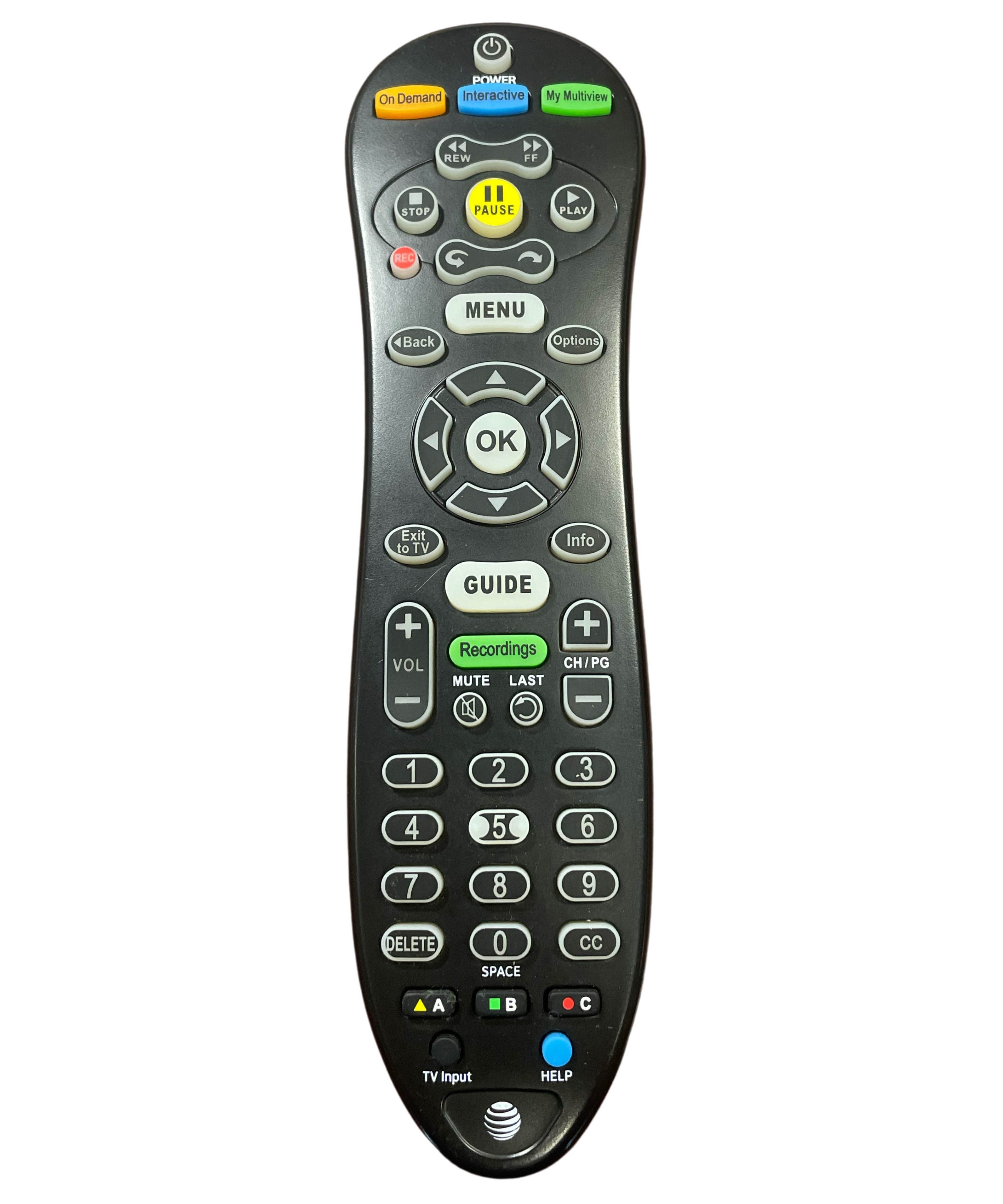 AT&T S30-S1A U-VERSE Cable Remote Control - S30S1A