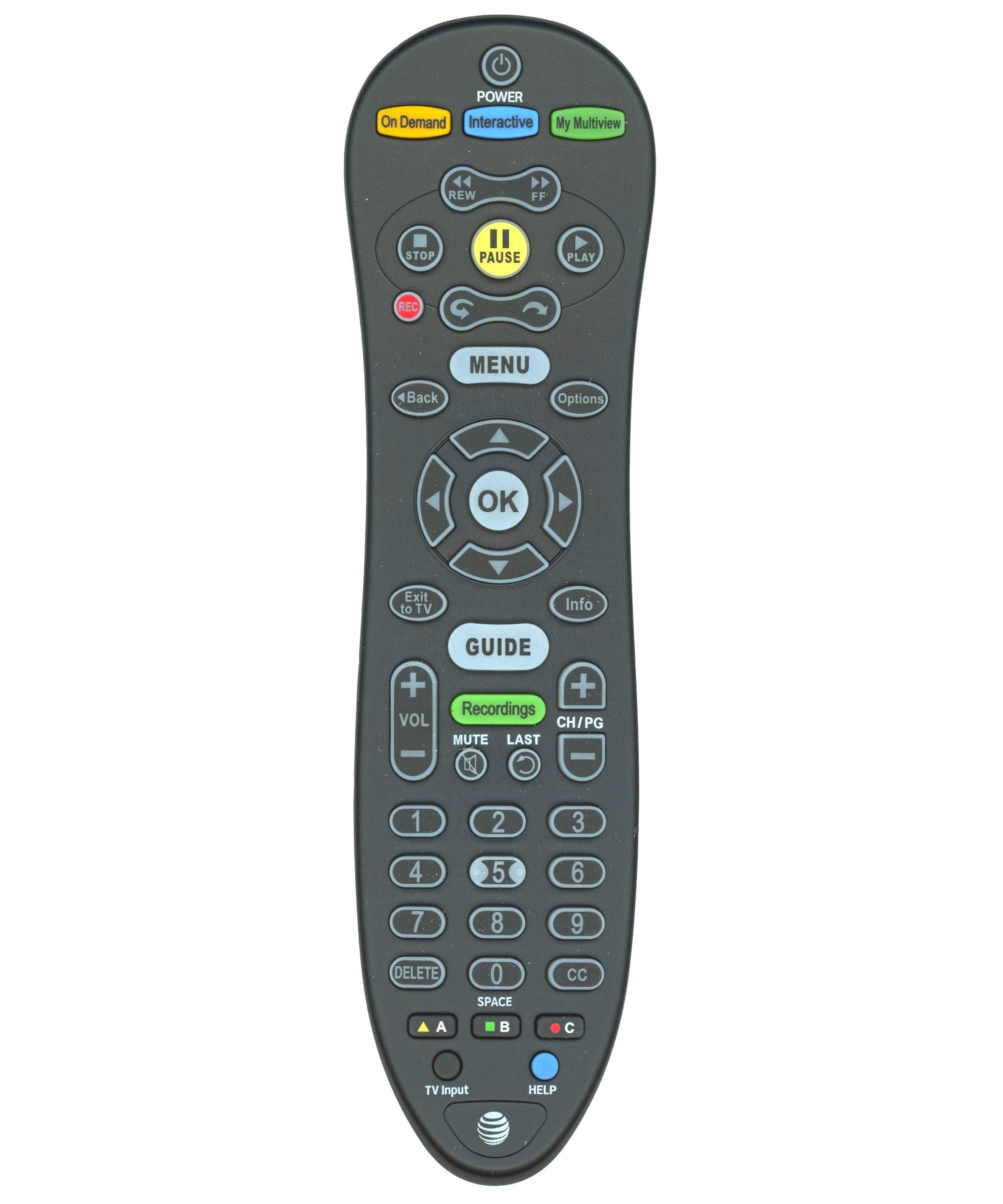 AT&T S30S1B U-VERSE Cable Remote Control - 5601BC0001R