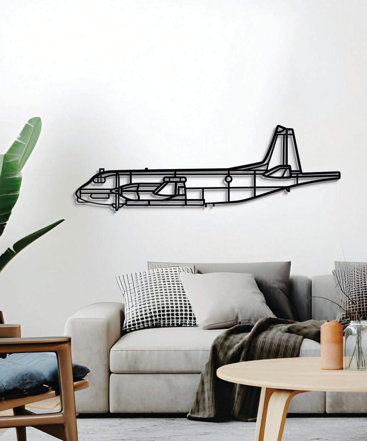 Wandbild aus Metall – Atlantique 2 – NCP0519