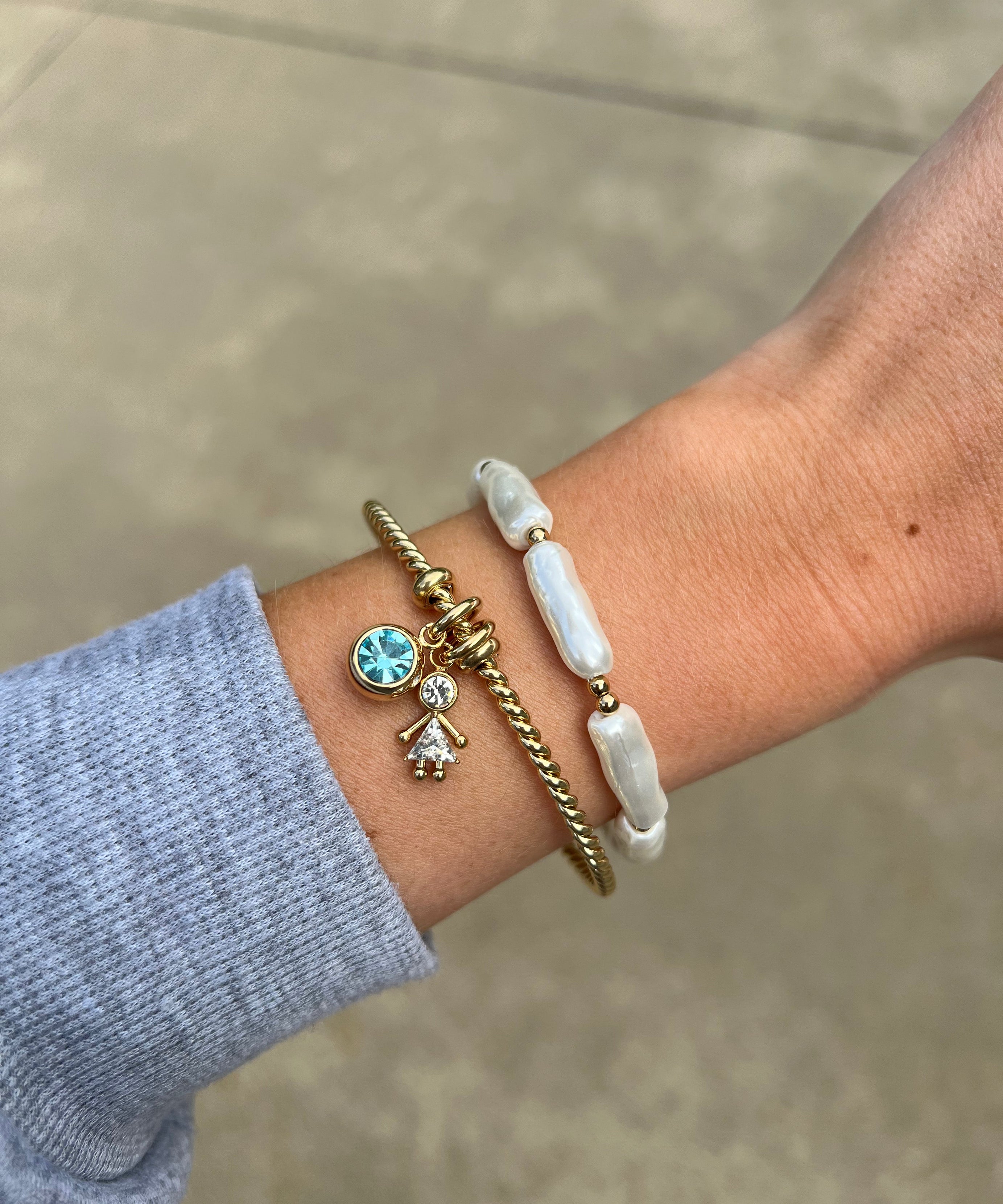 March Birthstone Interchangeable Charm
