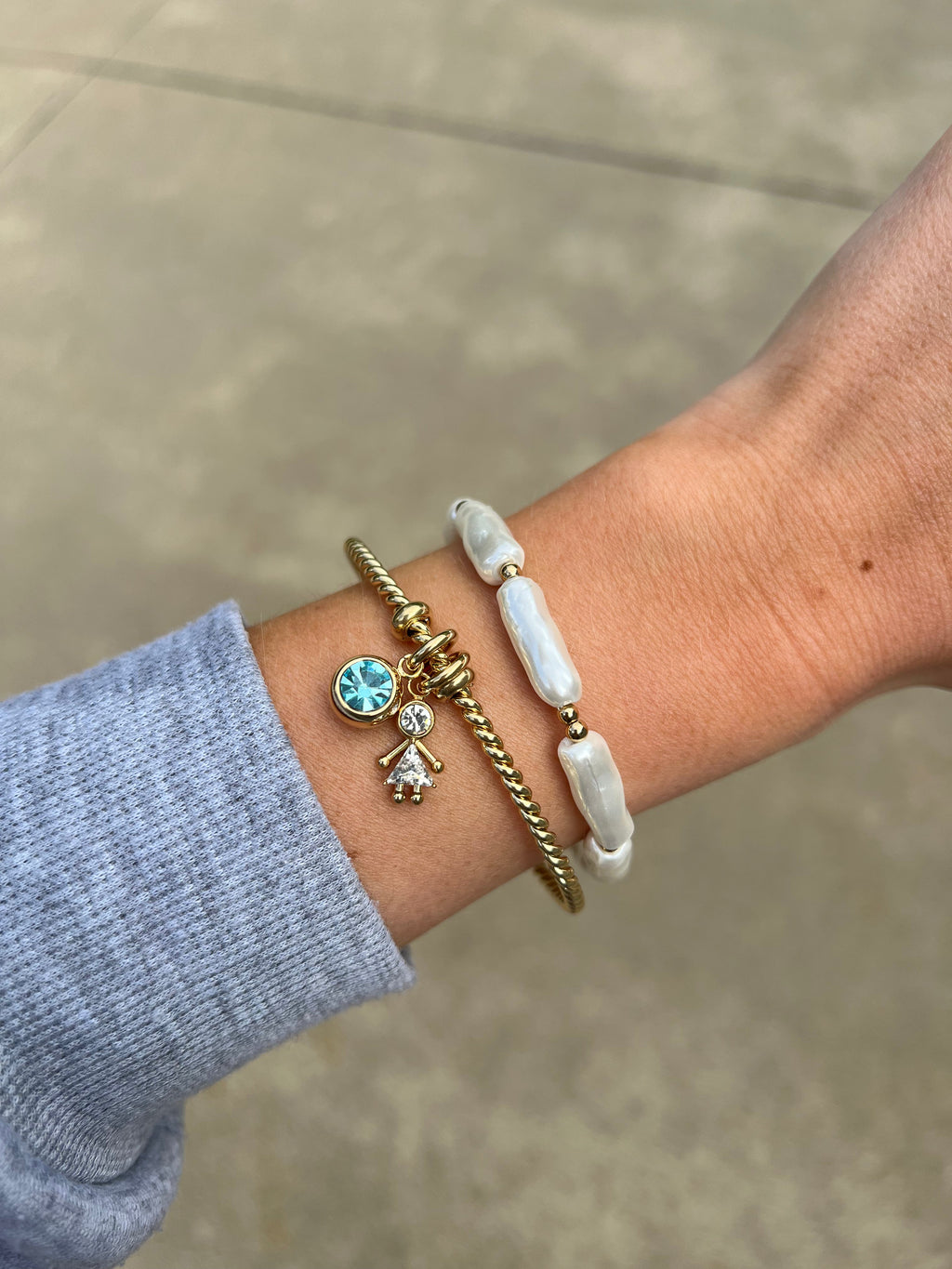 March Birthstone Interchangeable Charm
