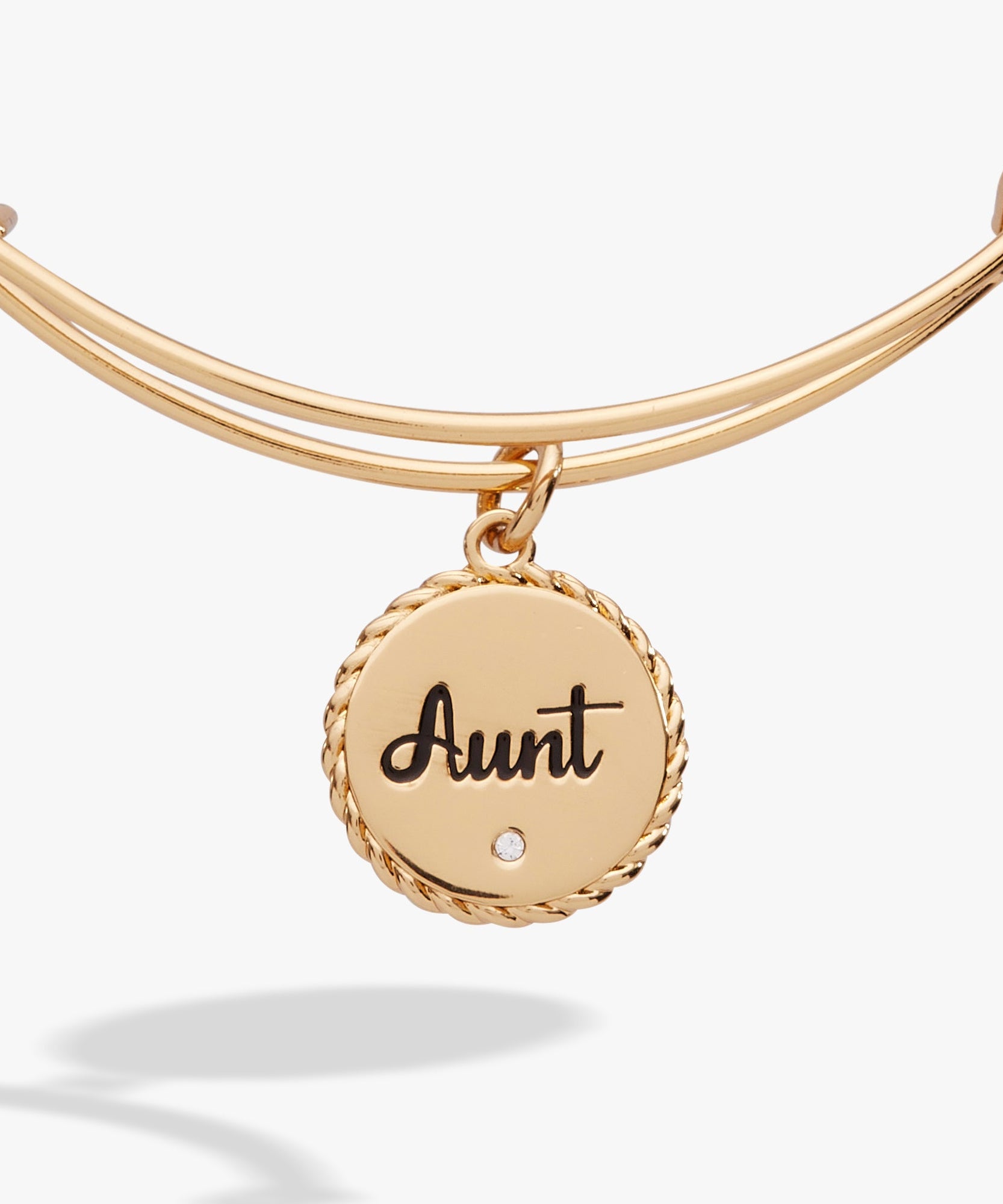 Aunt 'A Trusting Guide Forever By My Side' Charm Bangle