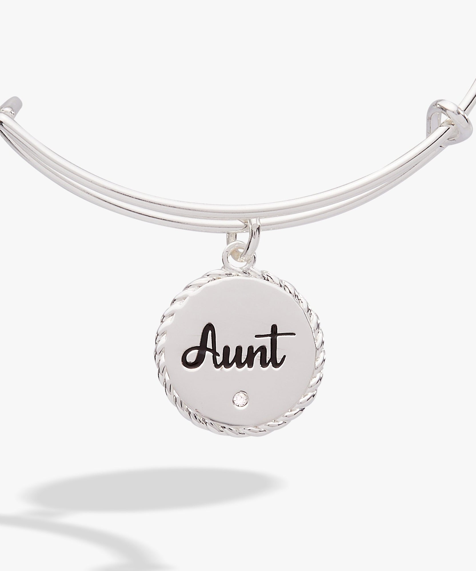 Aunt 'A Trusting Guide Forever By My Side' Charm Bangle