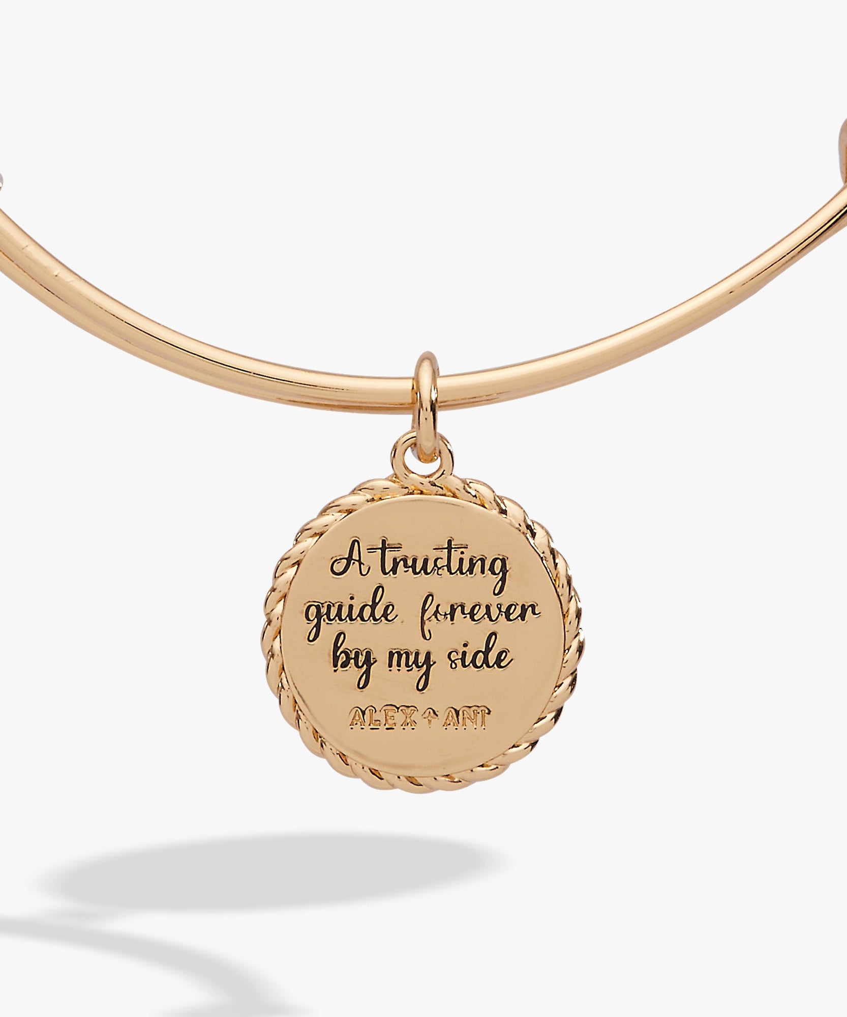 Aunt 'A Trusting Guide Forever By My Side' Charm Bangle