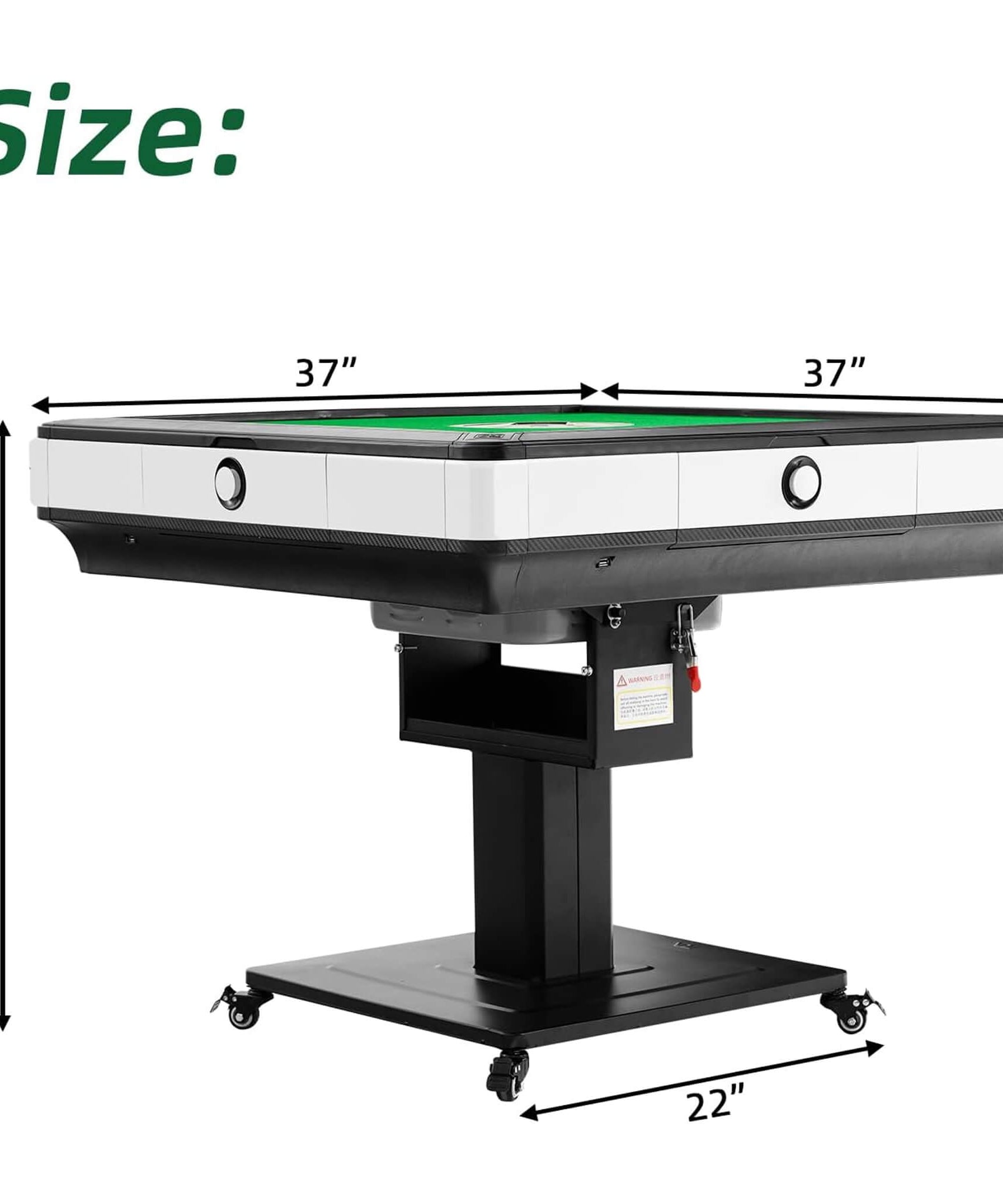 Automatic Foldable Chinese Mahjong Table Set With Two 144 Tile Sets (SAK31957)