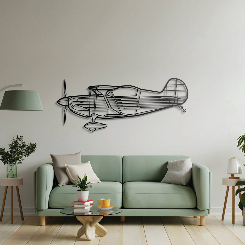 Eagle II Metal Aircraft Wall Art - NCP0174