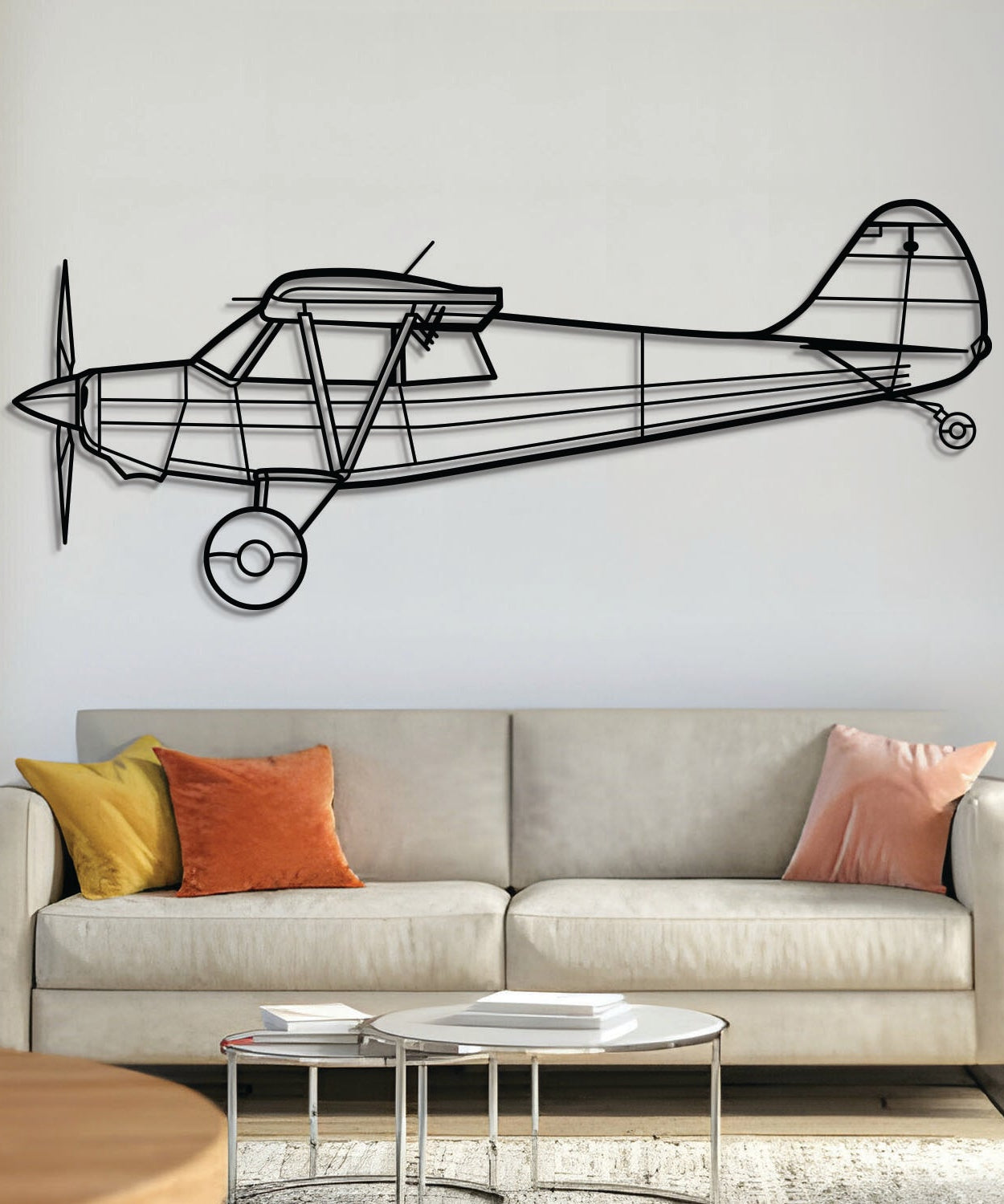 Husky A-1C Wandbild aus Metall – NCP0096