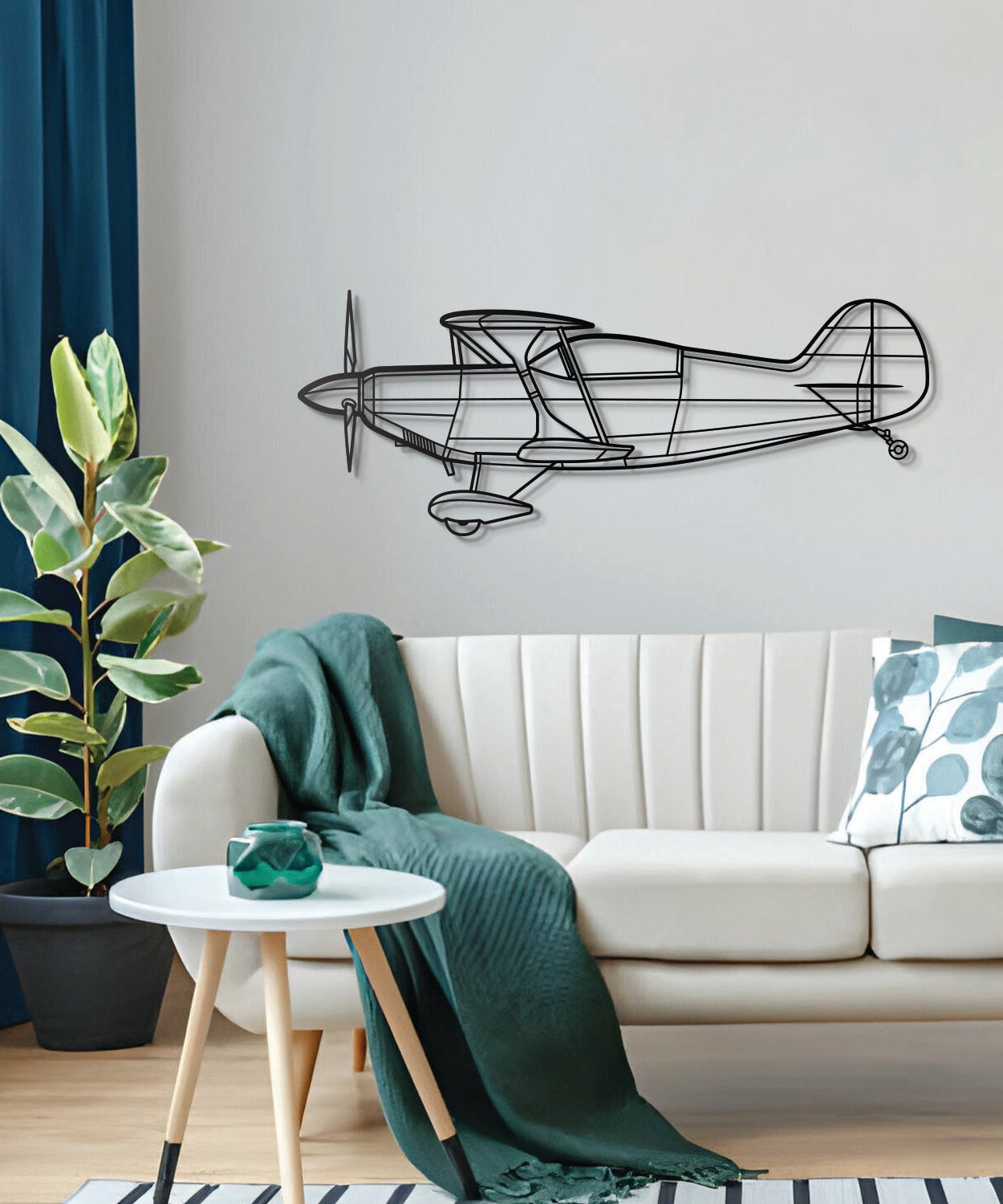 S-2B Metallflugzeug Wandbild – NCP0192