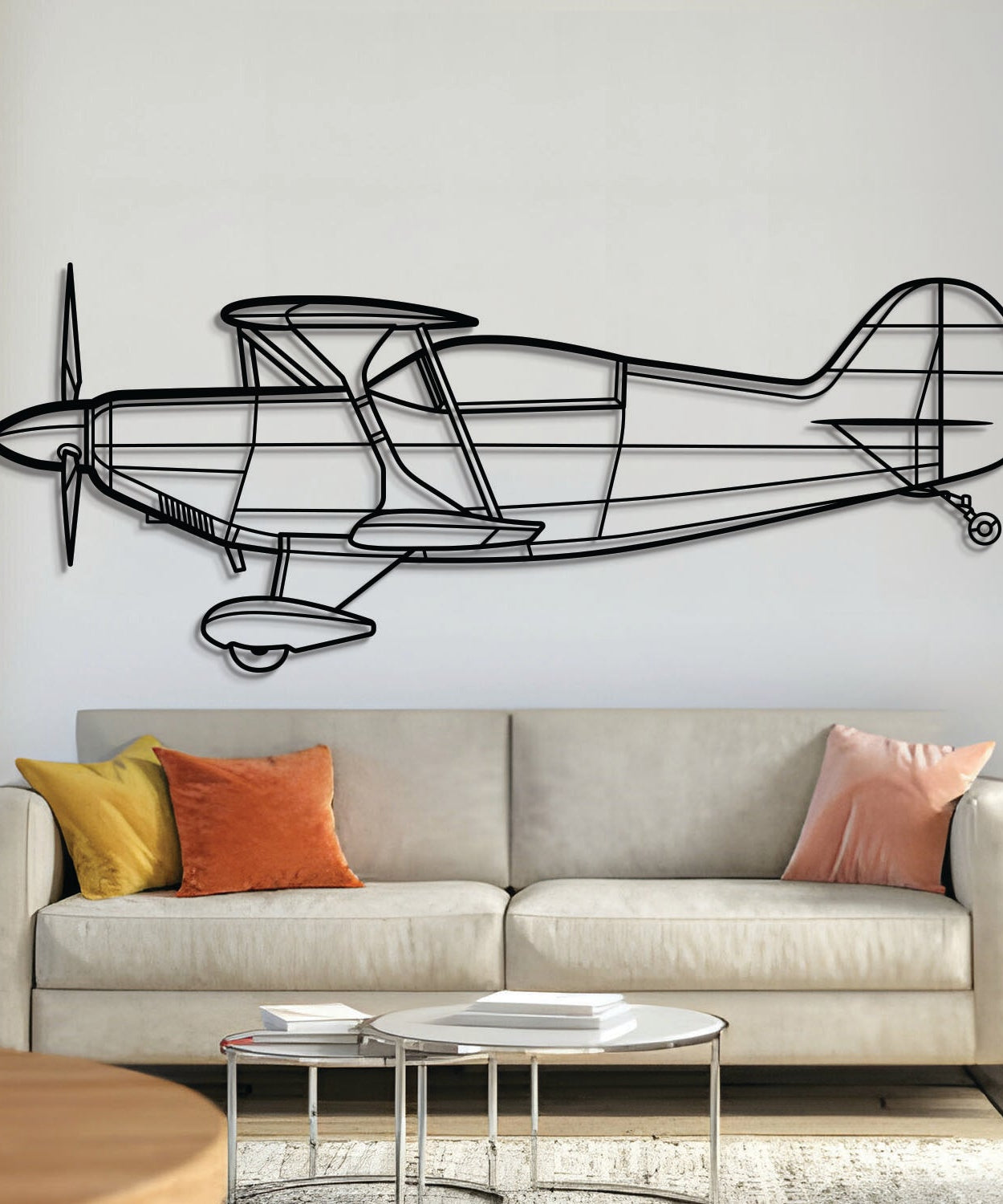S-2B Metallflugzeug Wandbild – NCP0192