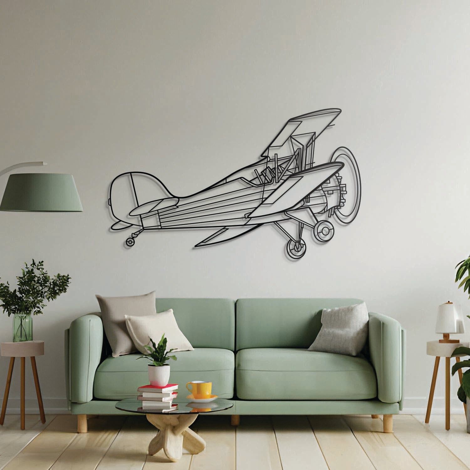 Renegade Spirit R7 Angle Metal Aircraft Wall Art - NCP0490