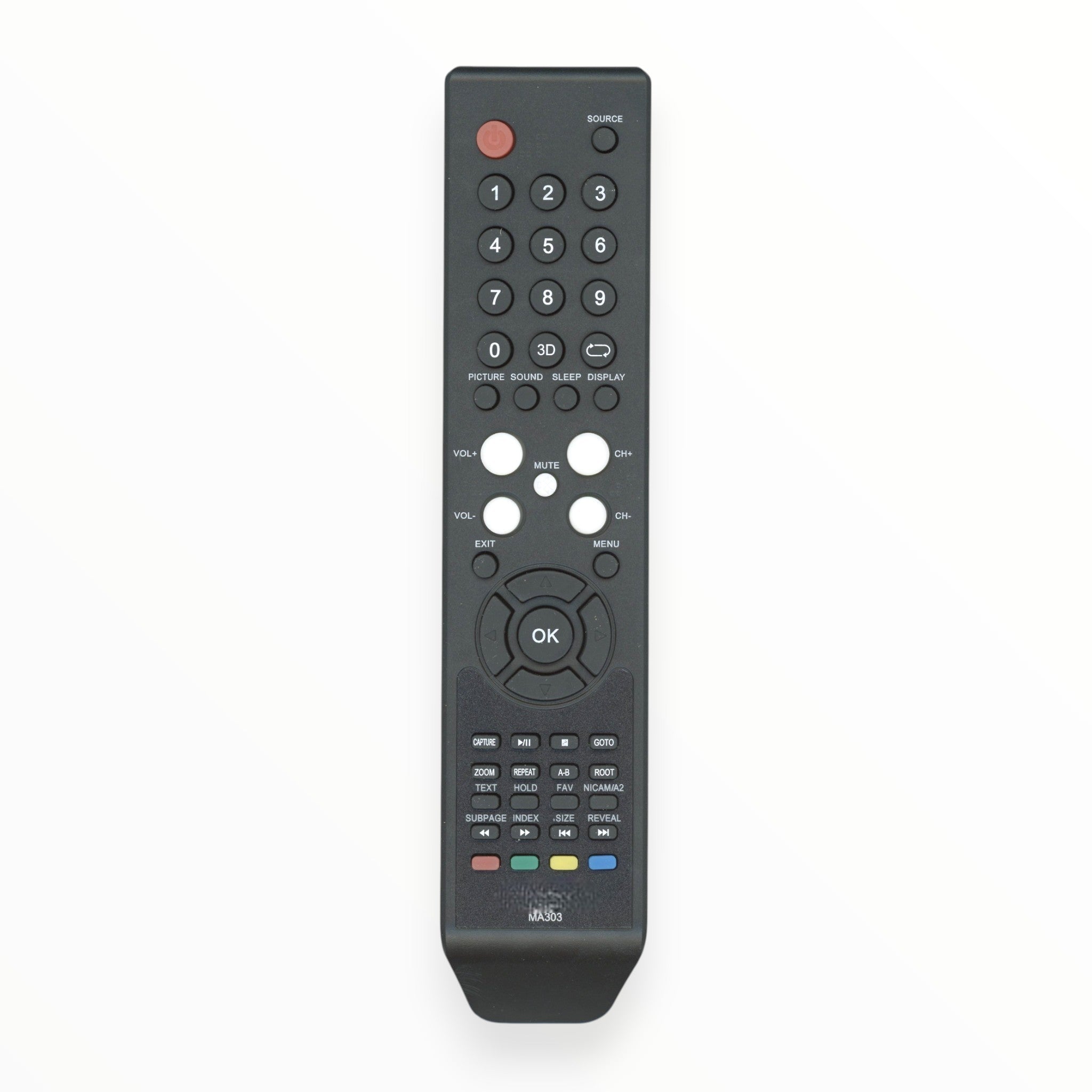 Dan's Originals for Avol MA303 TV Remote Control
