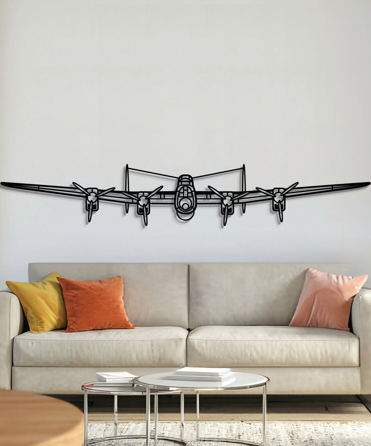 Lancaster MK I Metallflugzeug-Wandkunst – NCP0102