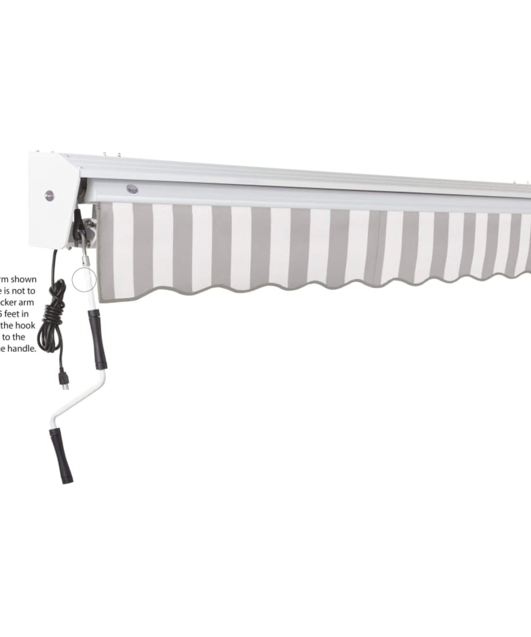 Awntech Destin Premium Retractable Patio Awning [Made-To-Order] (SAK74612)