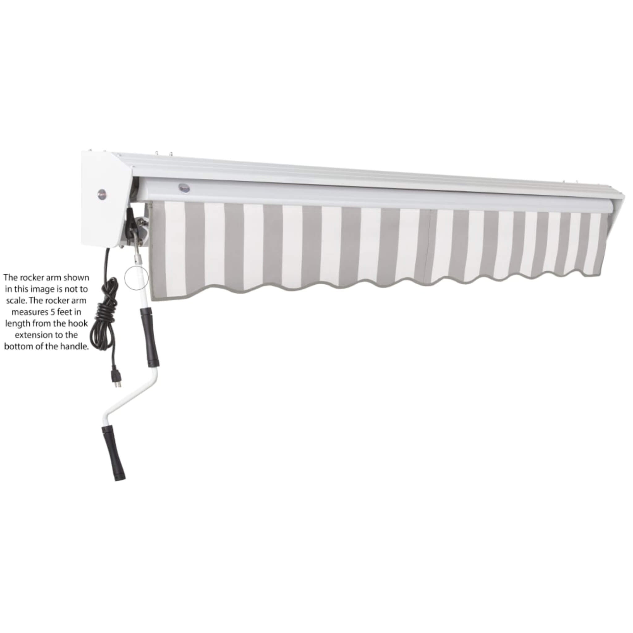 Awntech Destin Premium Retractable Patio Awning [Made-To-Order] (SAK74612)