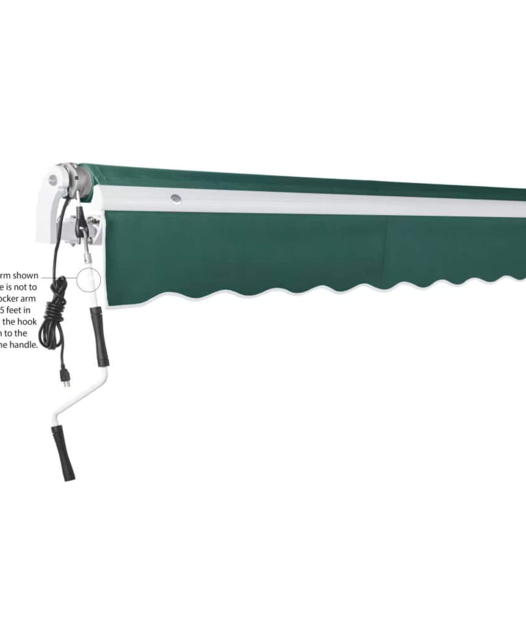 Awntech Maui Premium Outdoor Retractable Awning [Made-To-Order] (SAK32890)