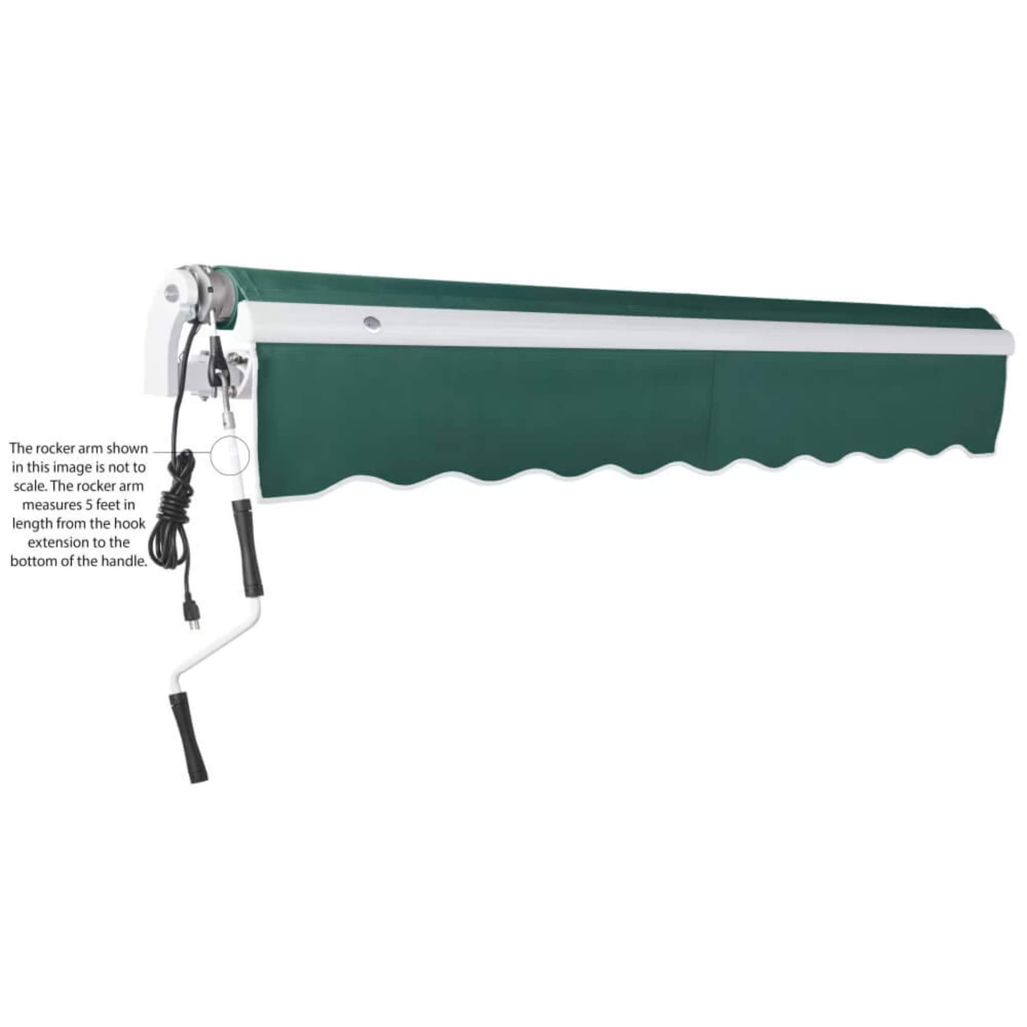 Awntech Maui Premium Outdoor Retractable Awning [Made-To-Order] (SAK32890)