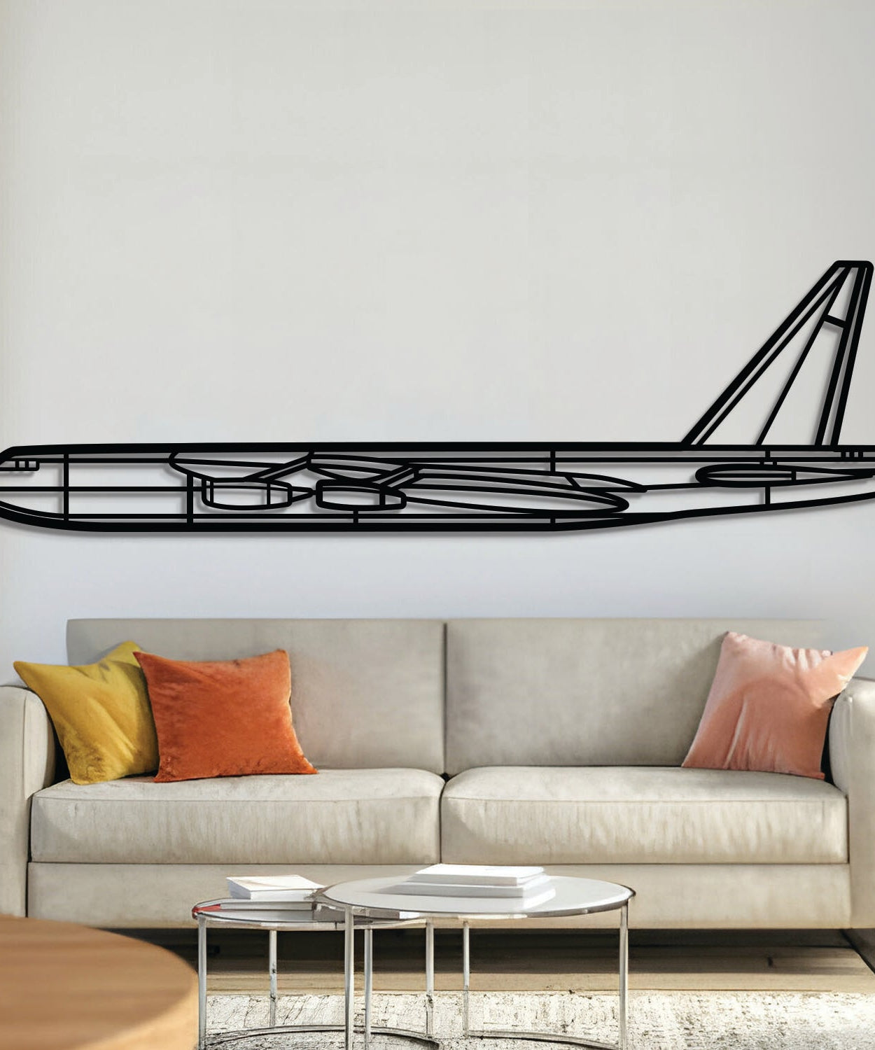 B-52D Stratofortress Metall-Wandkunst – NCP0522