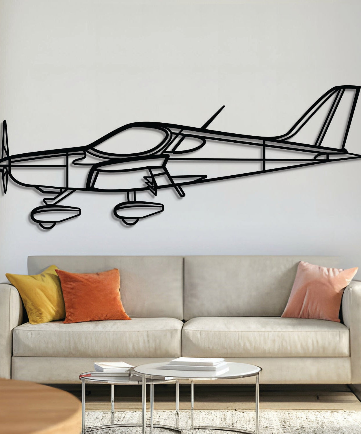 B23 Metallflugzeug Wandkunst - NCP0521