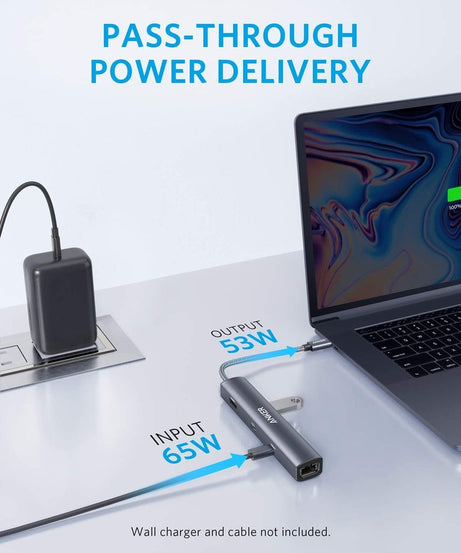 Anker <b>543</b> USB-C Hub (6-in-1, Slim)