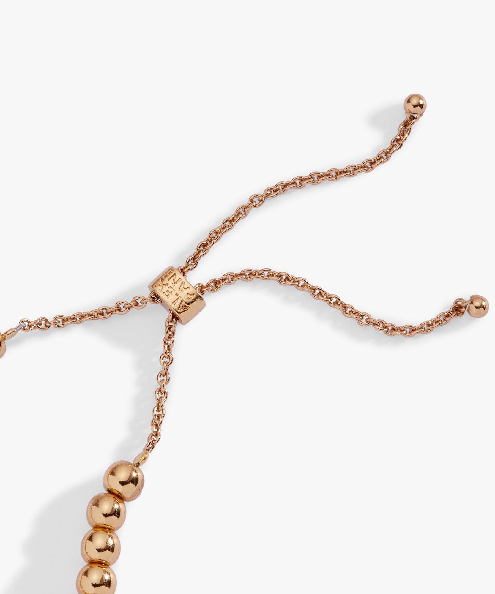 'Babe' Bubble Beaded Bolo Bracelet