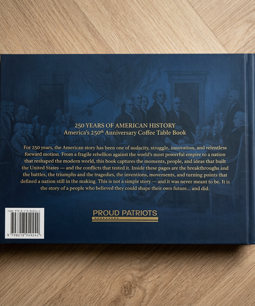 250 Jahre amerikanische Geschichte: Amerikas 250. Jubiläums-Bildband (200 Seiten)