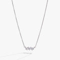 Crystal Baguette Bar Necklace