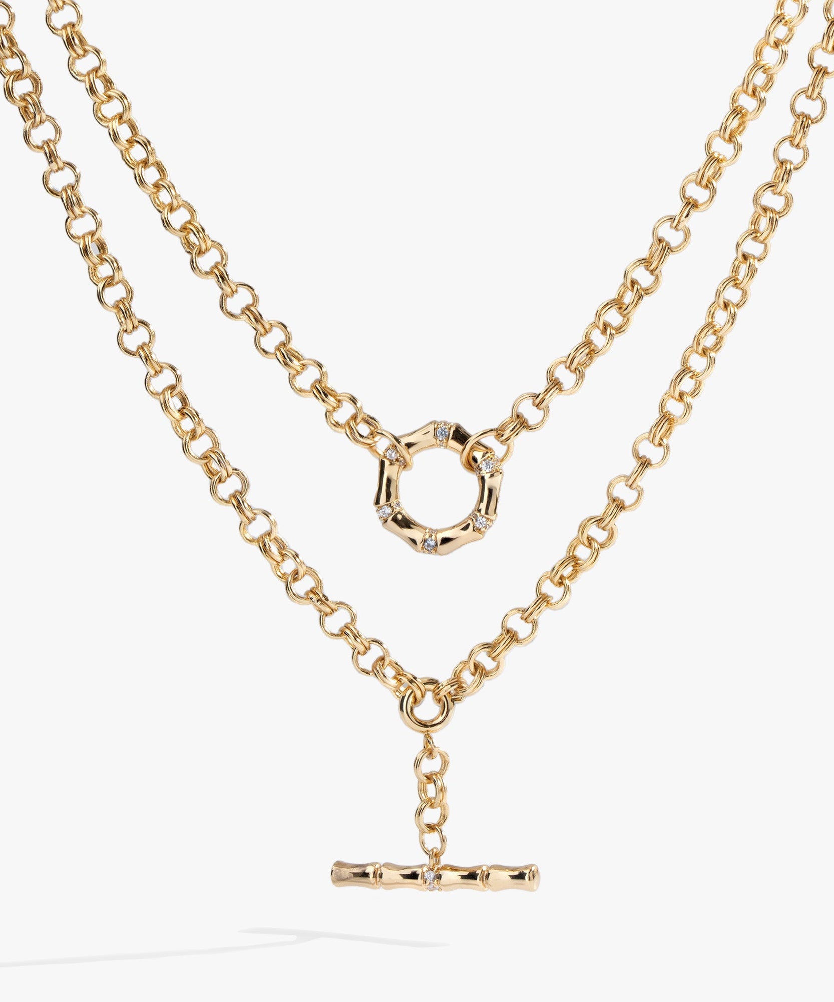 Bamboo Convertible Necklace or Bracelet