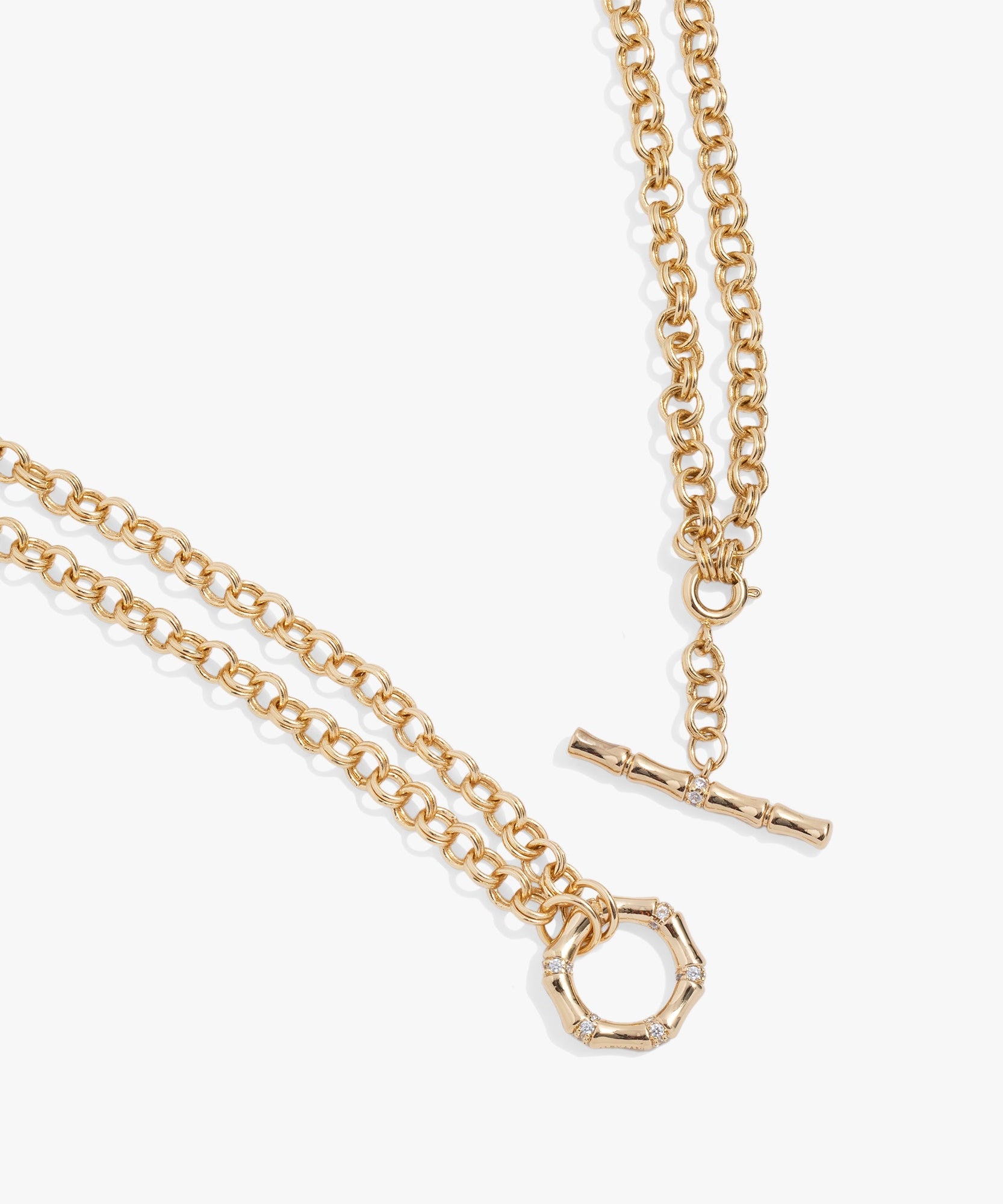 Bamboo Convertible Necklace or Bracelet