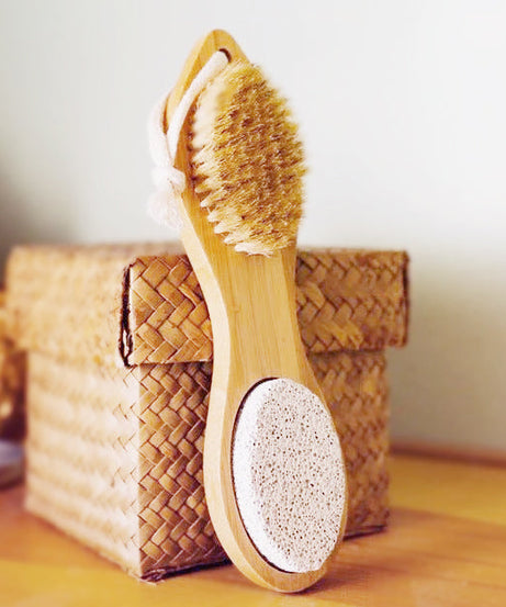 Bamboo Exfoliating Foot Pedicure Tool