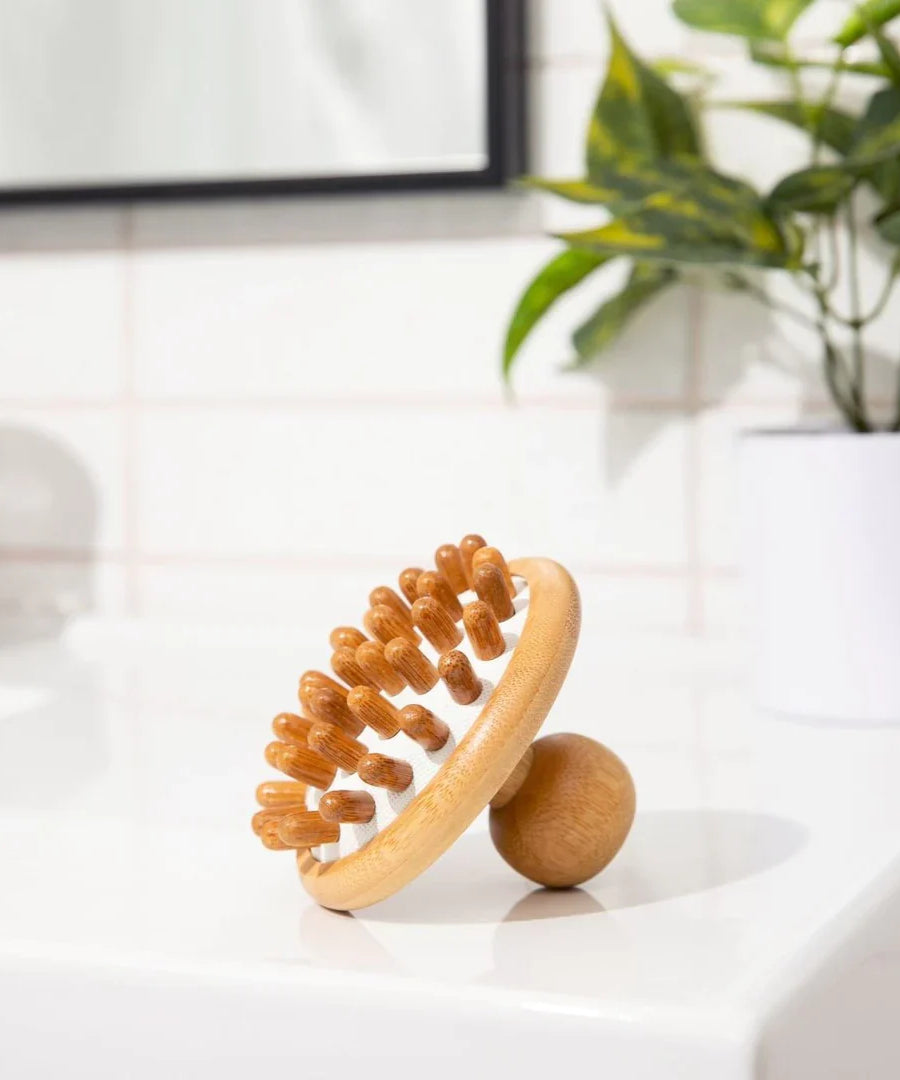 Bamboo Stimulating Scalp Massager