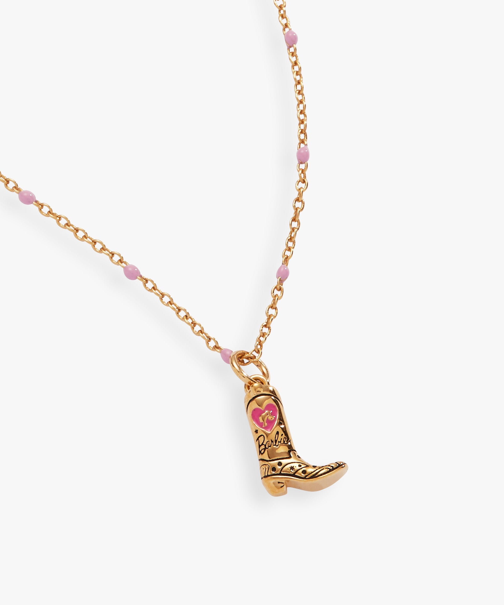 Barbie™ Cowboy Boot Pendant Necklace