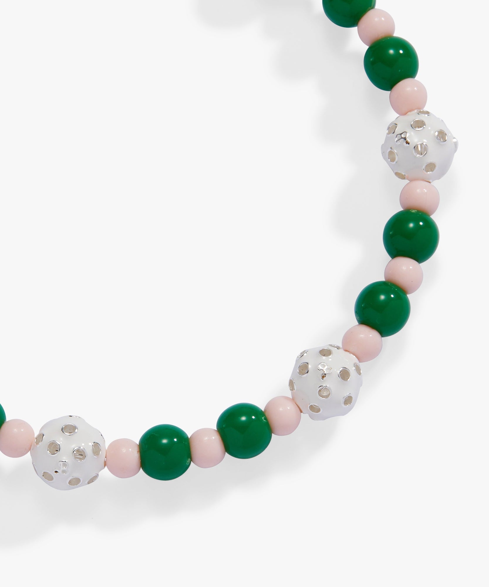 Barbie™ Pickleball Beaded Charm Bangle