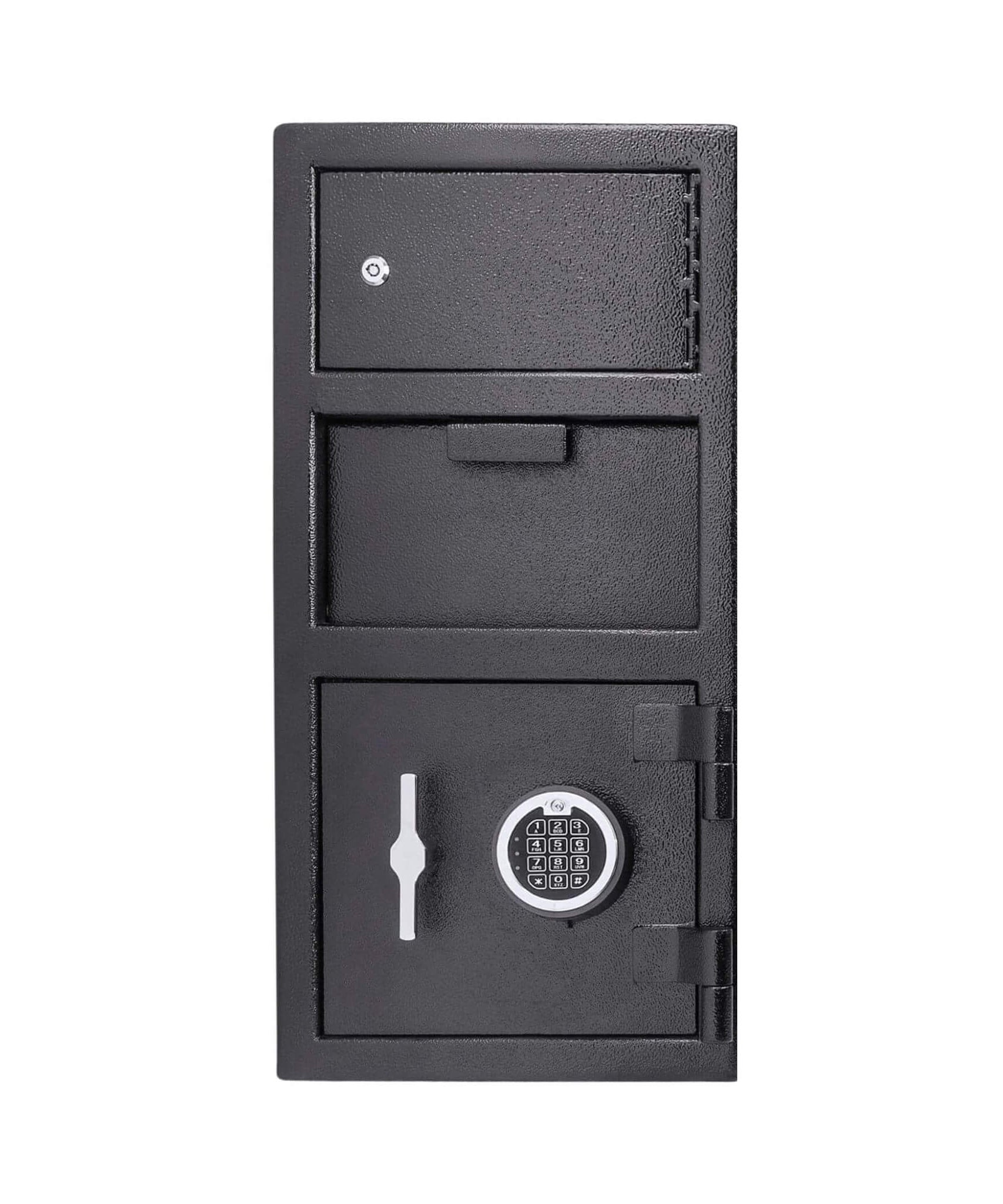 Barska 0.78 CF Heavy-Duty Large Steel Depository Safe With Digital Keypad (SAK75106)