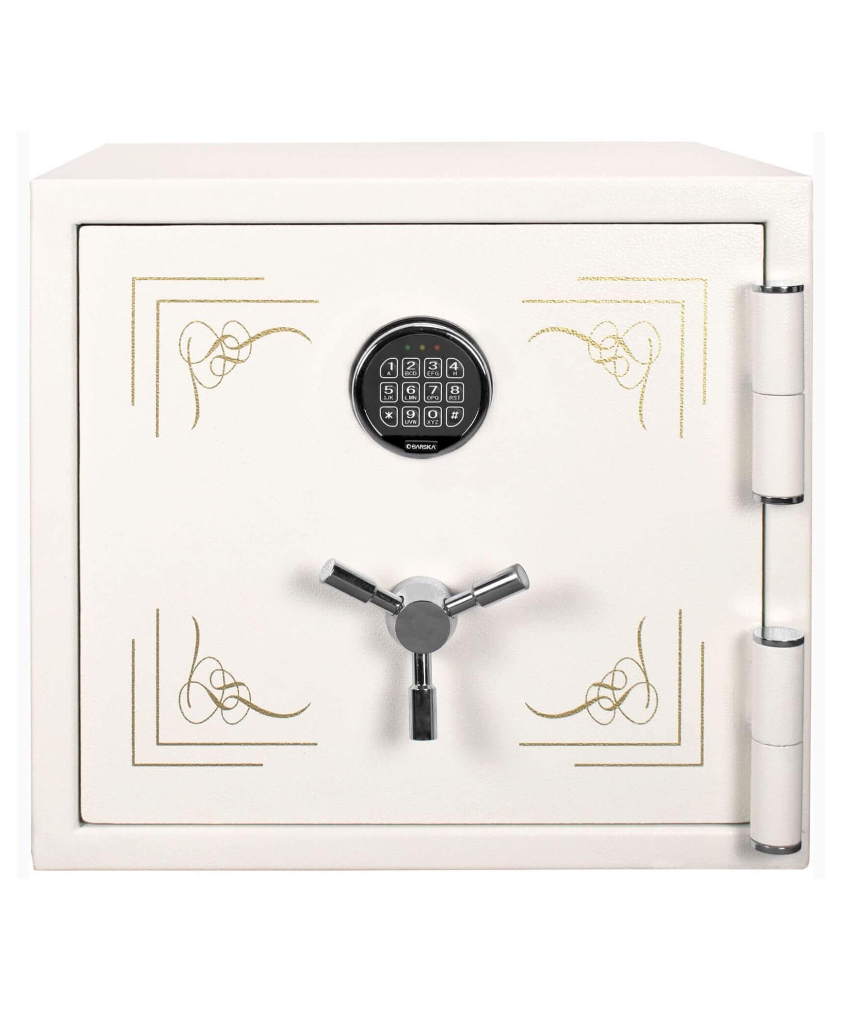 Barska 1.91 CF White Fireproof Jewelry Safe With Digital Keypad Lock (SAK42861)
