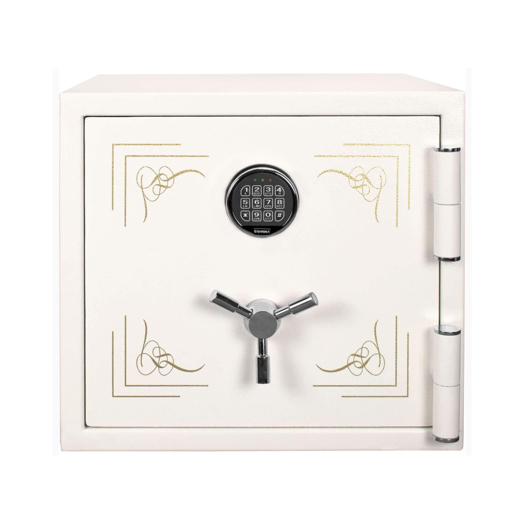 Barska 1.91 CF White Fireproof Jewelry Safe With Digital Keypad Lock (SAK42861)