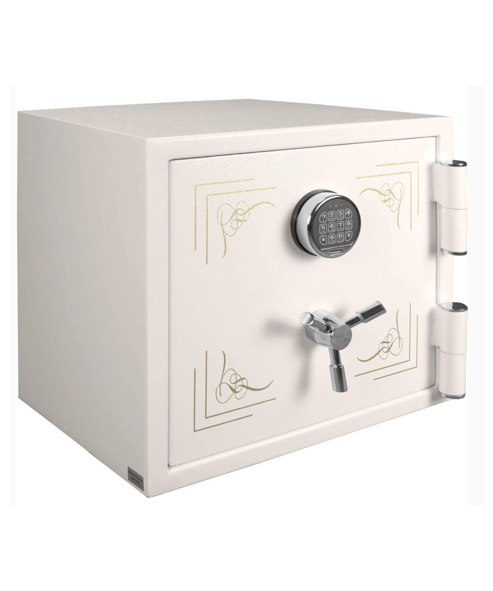 Barska 1.91 CF White Fireproof Jewelry Safe With Digital Keypad Lock (SAK42861)