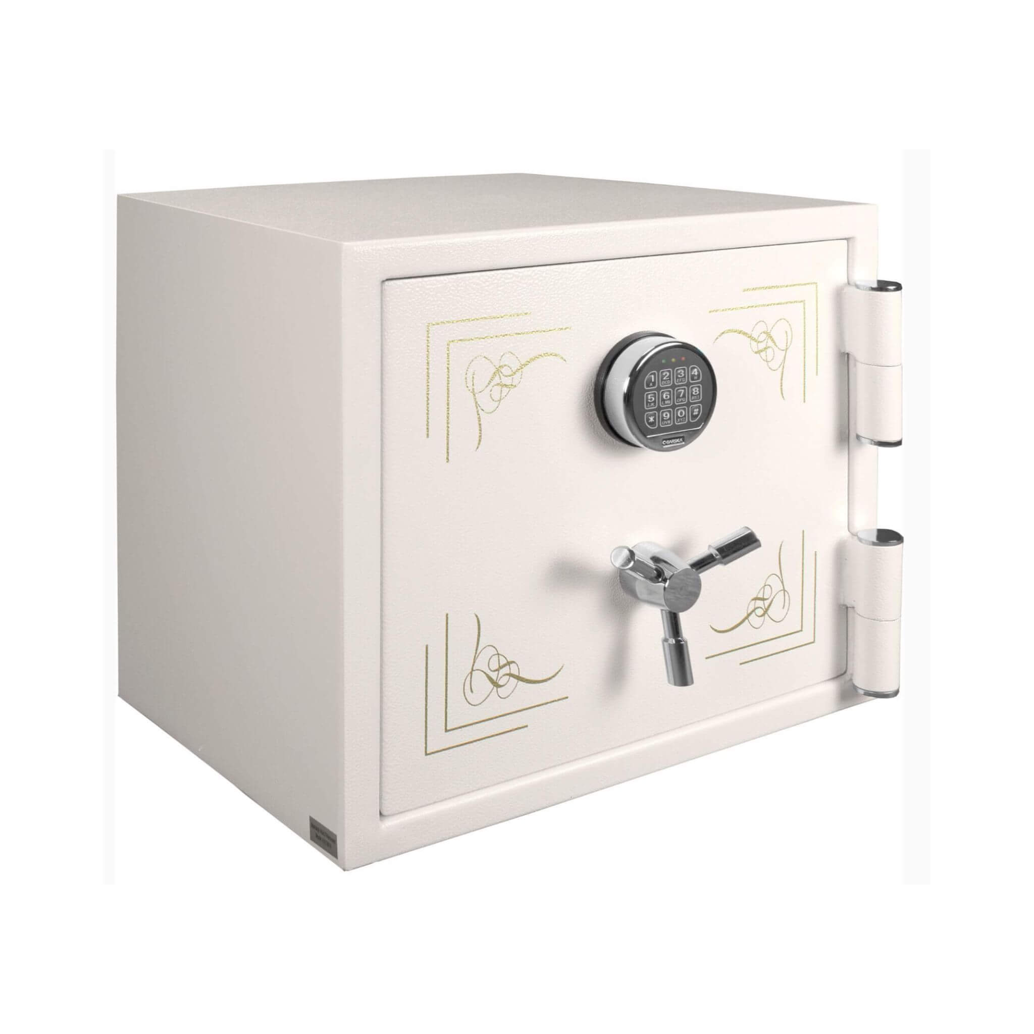 Barska 1.91 CF White Fireproof Jewelry Safe With Digital Keypad Lock (SAK42861)
