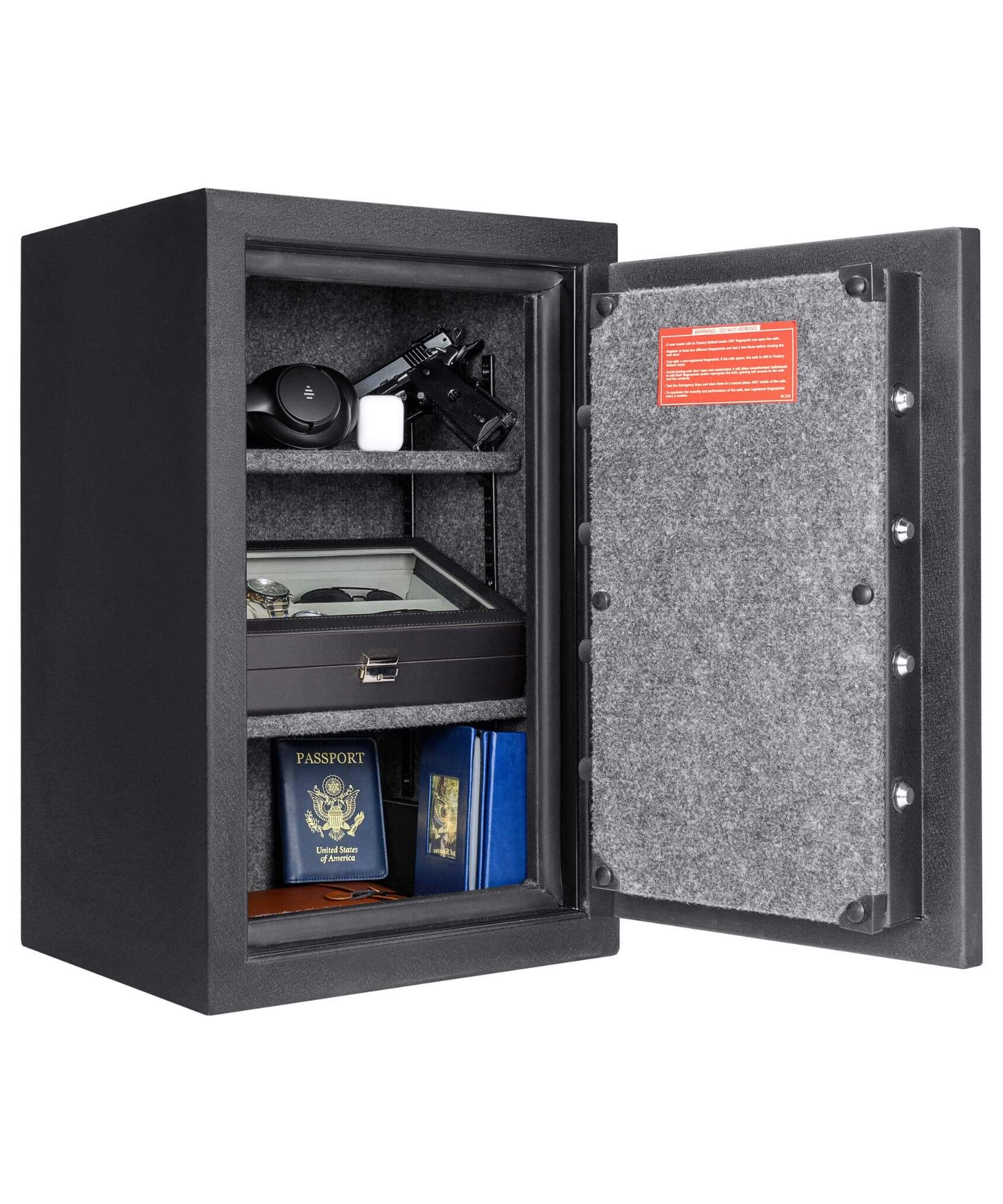Barska 2.02 CF Heavy-Duty Fire Resistant Safe With Biometric Keypad (SAK29487)