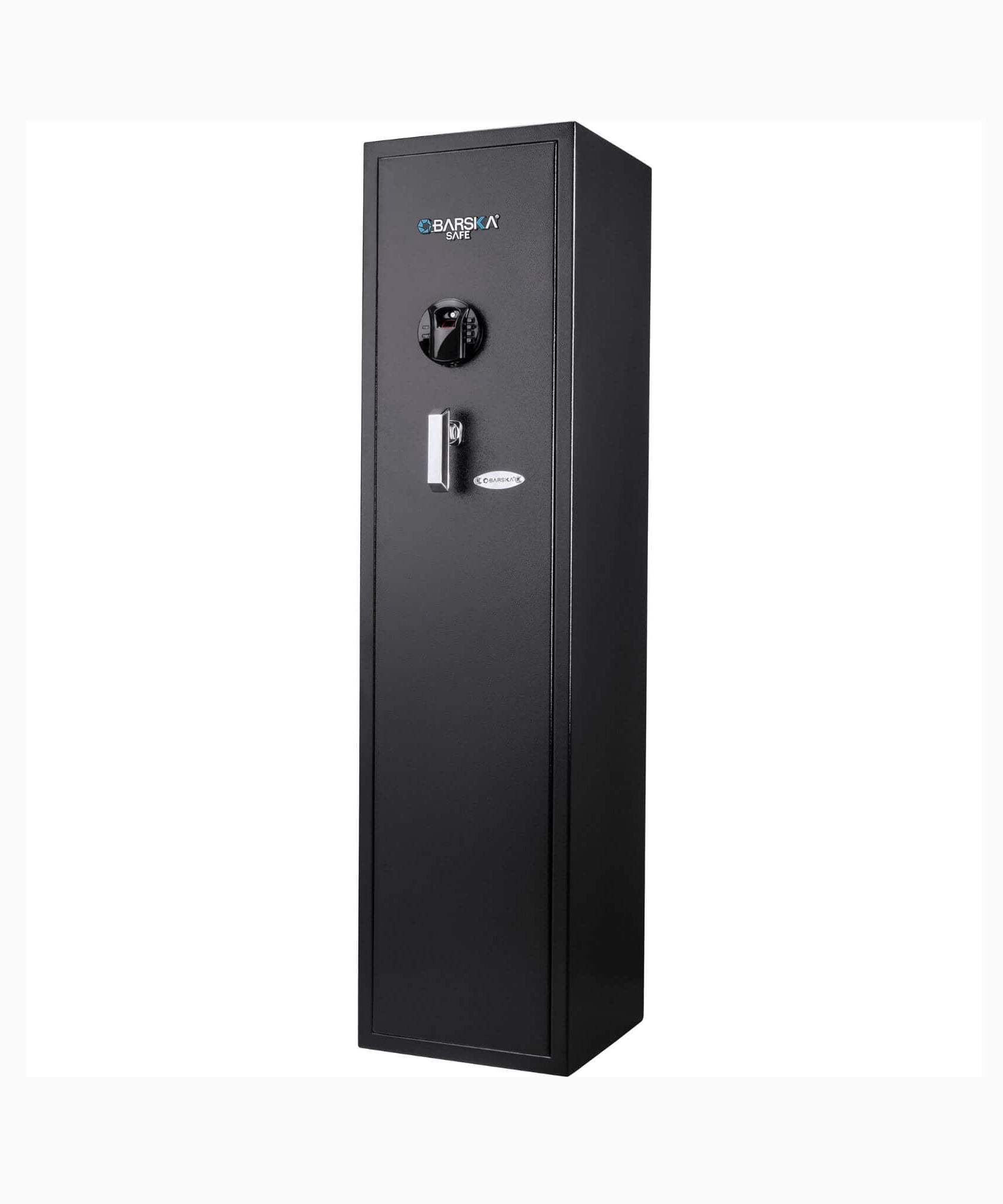 Barska 4.33 CF Heavy-Duty Rifle Gun Safe With Biometric And Digital Keypad Access (SAK80356)