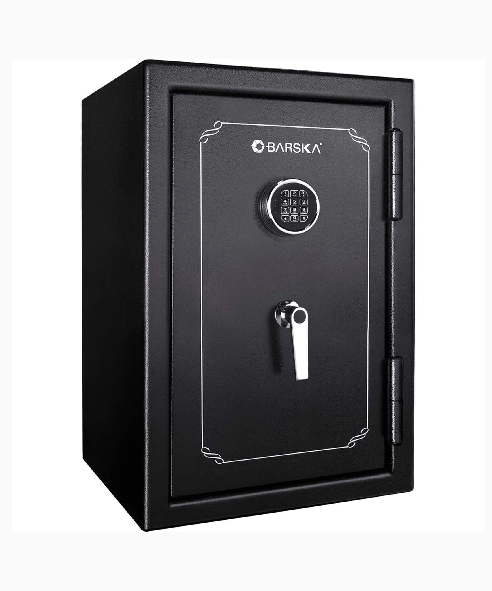 Barska 4.39 CF Heavy-Duty Steel Fireproof Safe Vault With Digital Keypad (SAK51786)