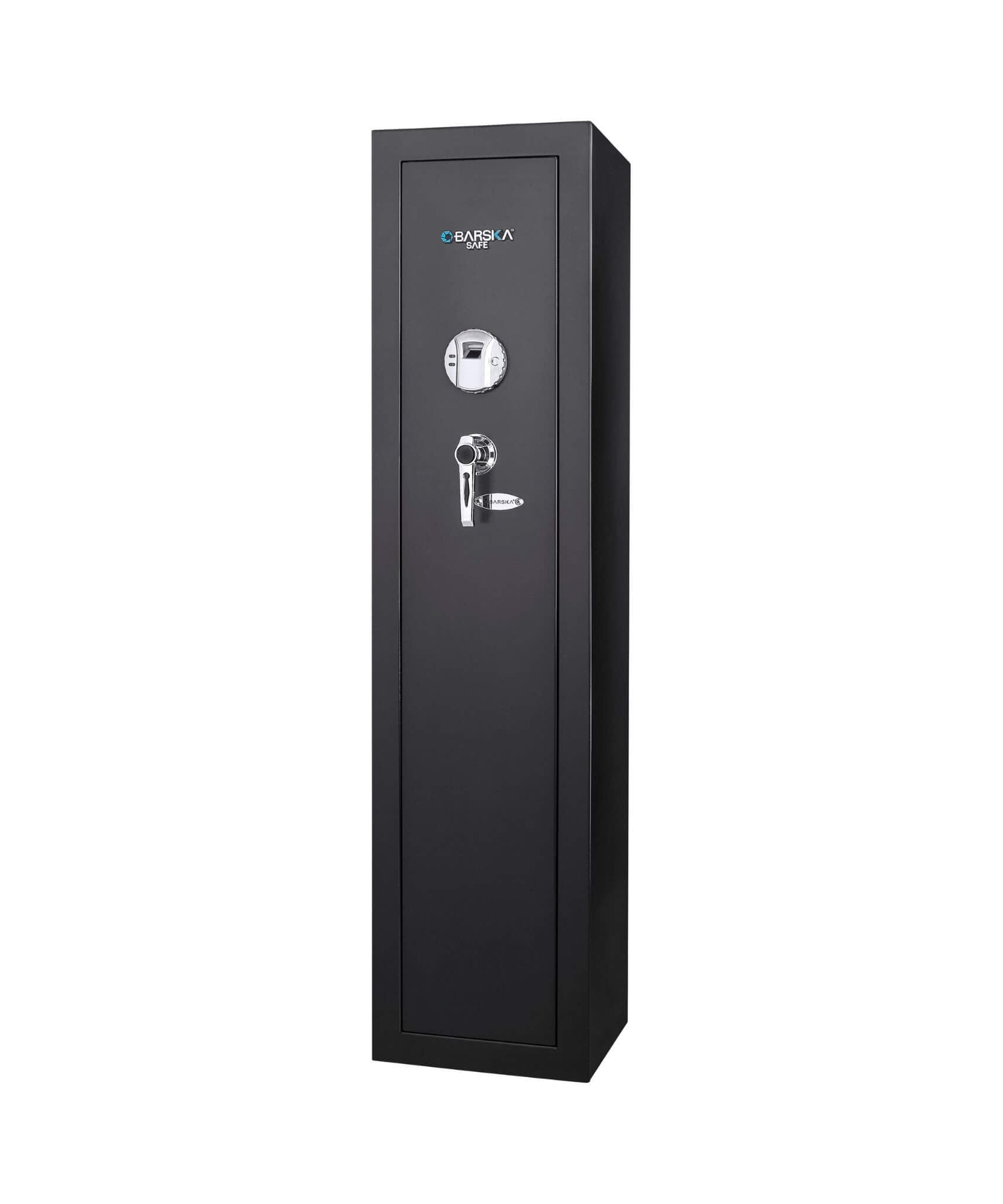 Barska 5.51 CF Tall Biometric Rifle Safe With Biometric Keypad (SAK90412)