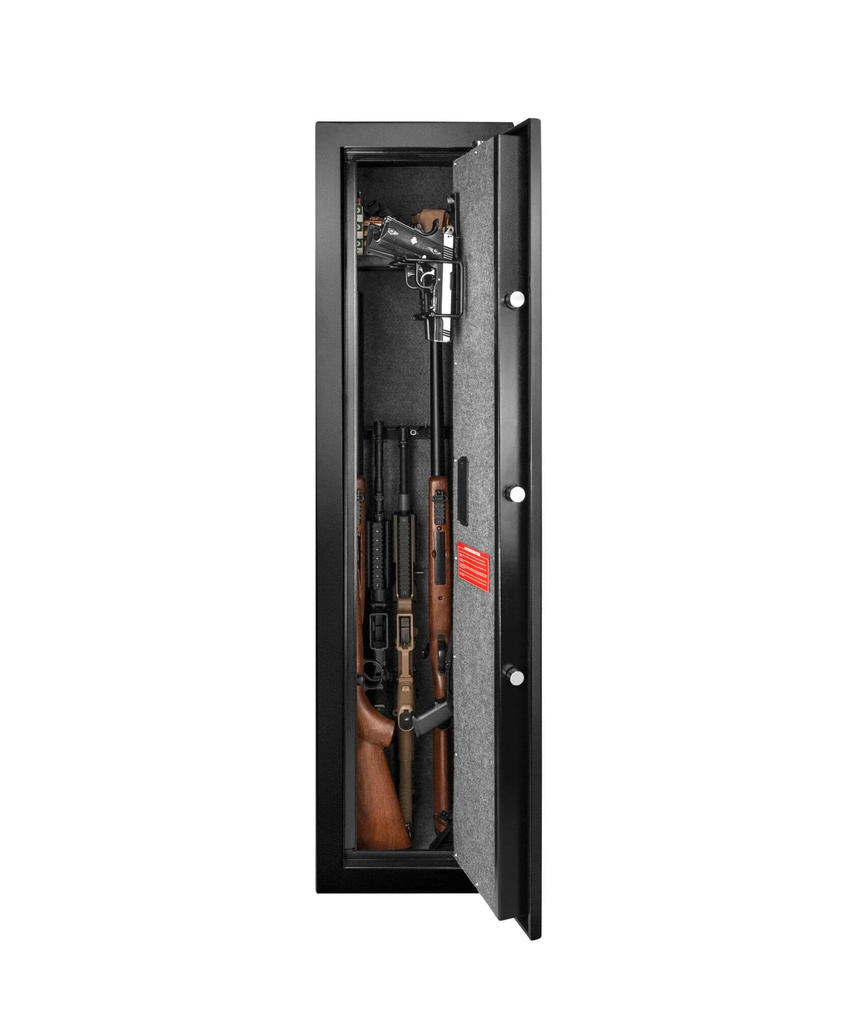 Barska 5.51 CF Tall Biometric Rifle Safe With Biometric Keypad (SAK90412)