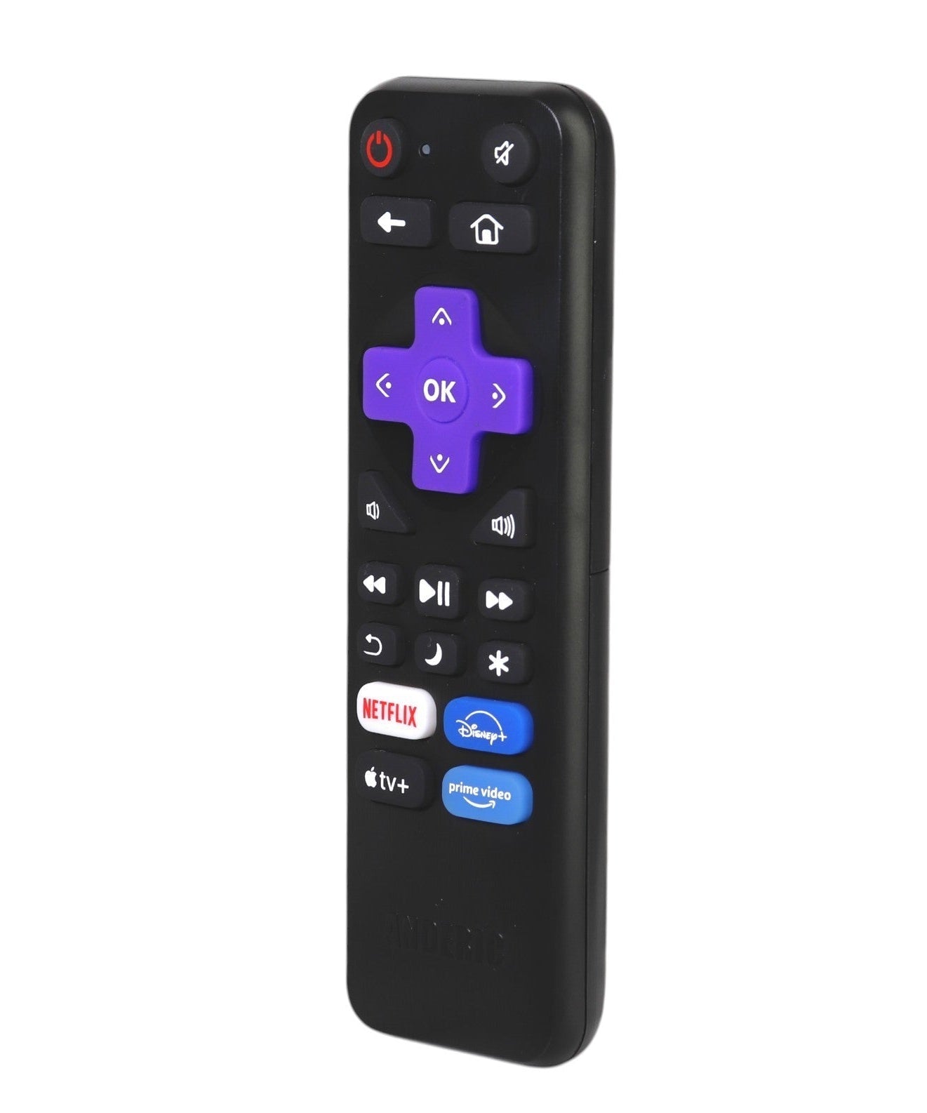 Anderic RRST01.26 Universal for all Roku Players and TV's with Learning | Replaces RC-ALIR, RC-CHIR, RC280, Ultra, Express, and more