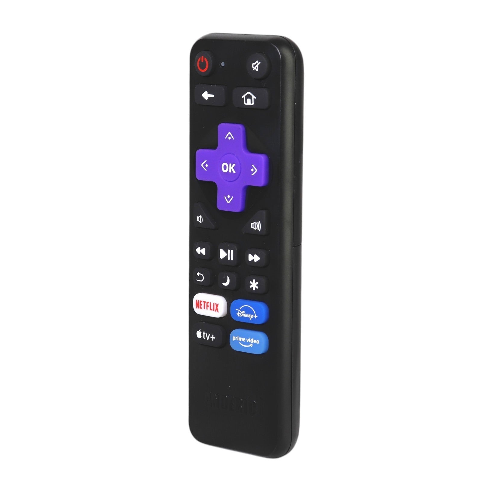 Anderic RRST01.26 Universal for all Roku Players and TV's with Learning | Replaces RC-ALIR, RC-CHIR, RC280, Ultra, Express, and more