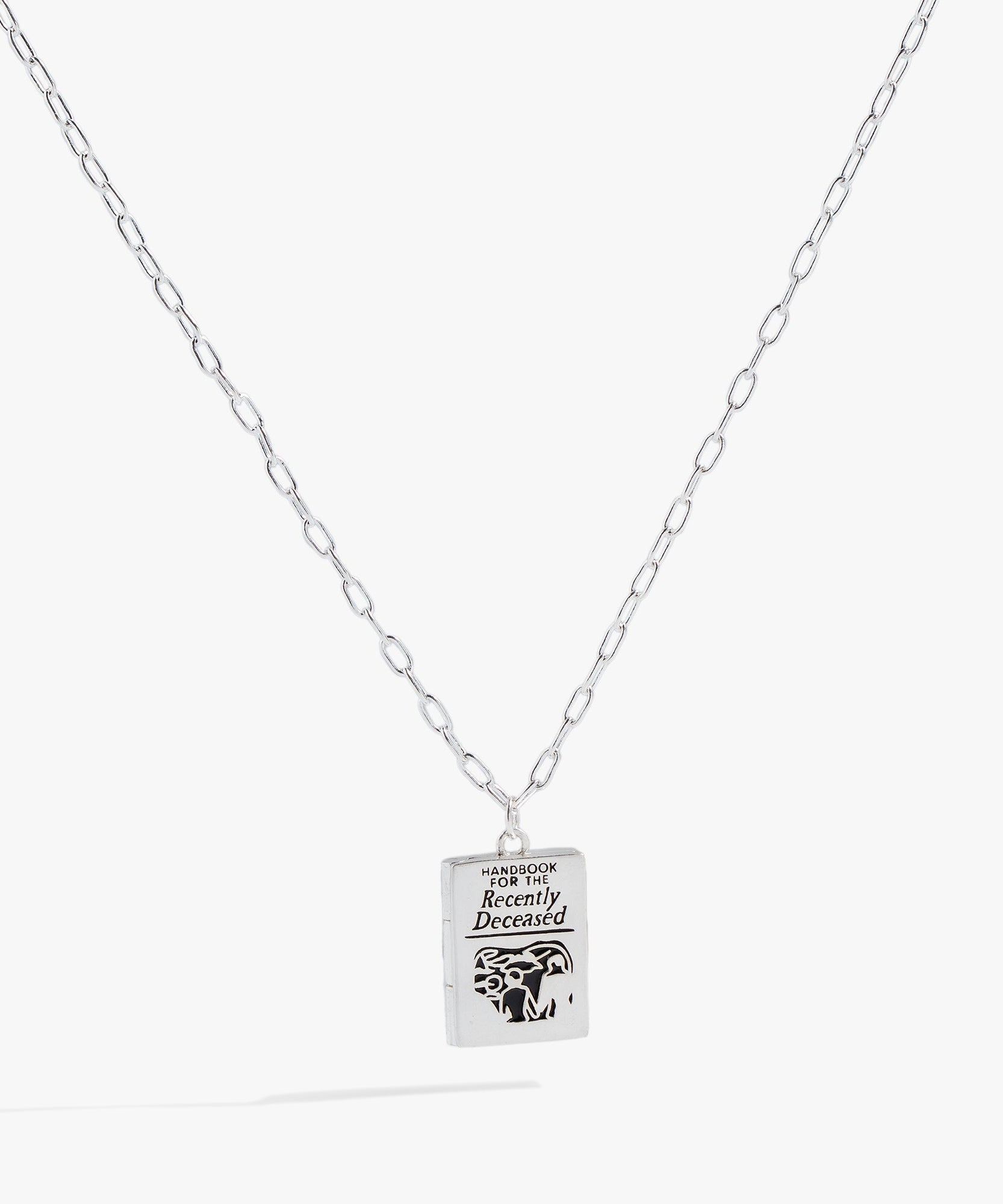 BEETLEJUICE™ 'Handbook for the Recently Deceased' Pendant Necklace