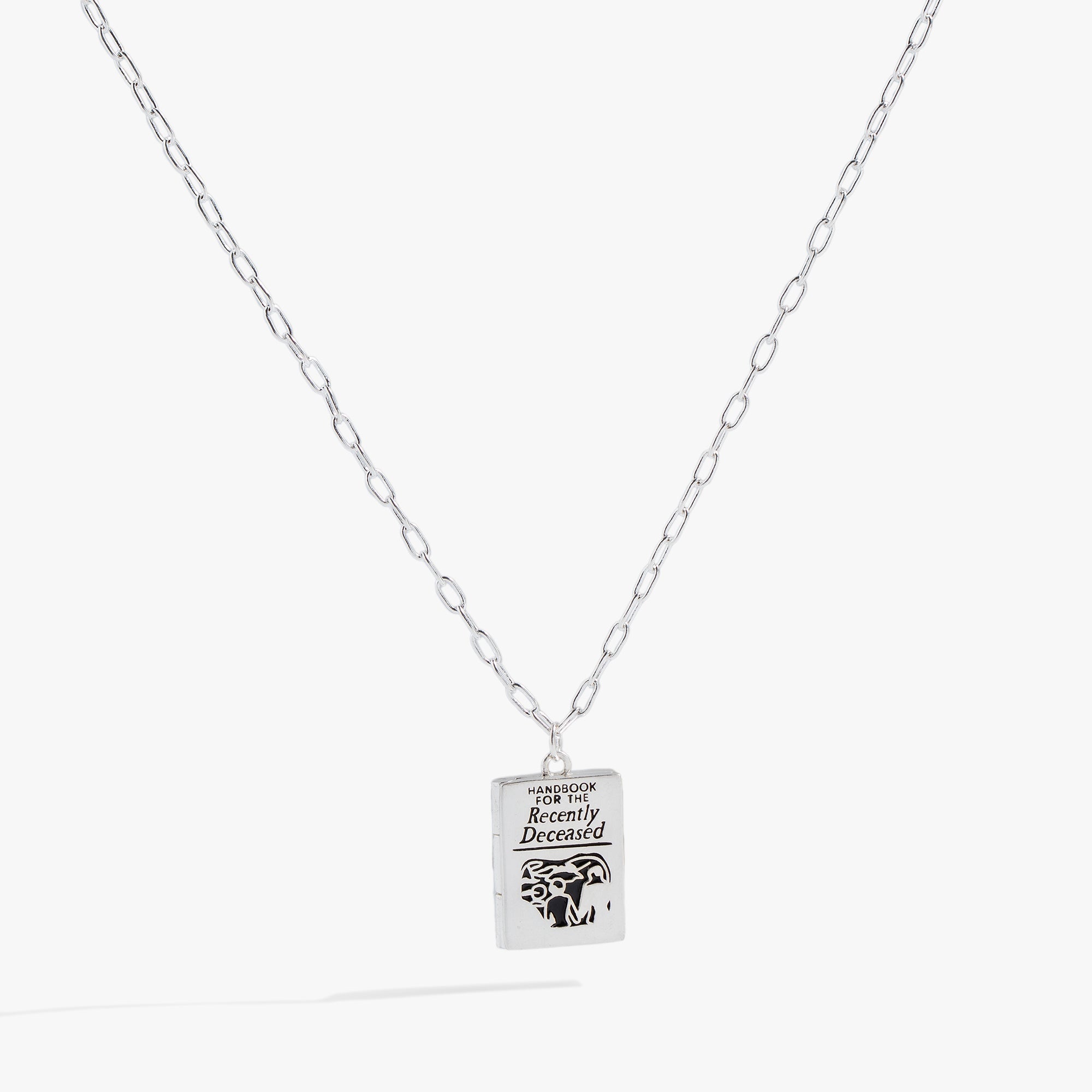 BEETLEJUICE™ 'Handbook for the Recently Deceased' Pendant Necklace