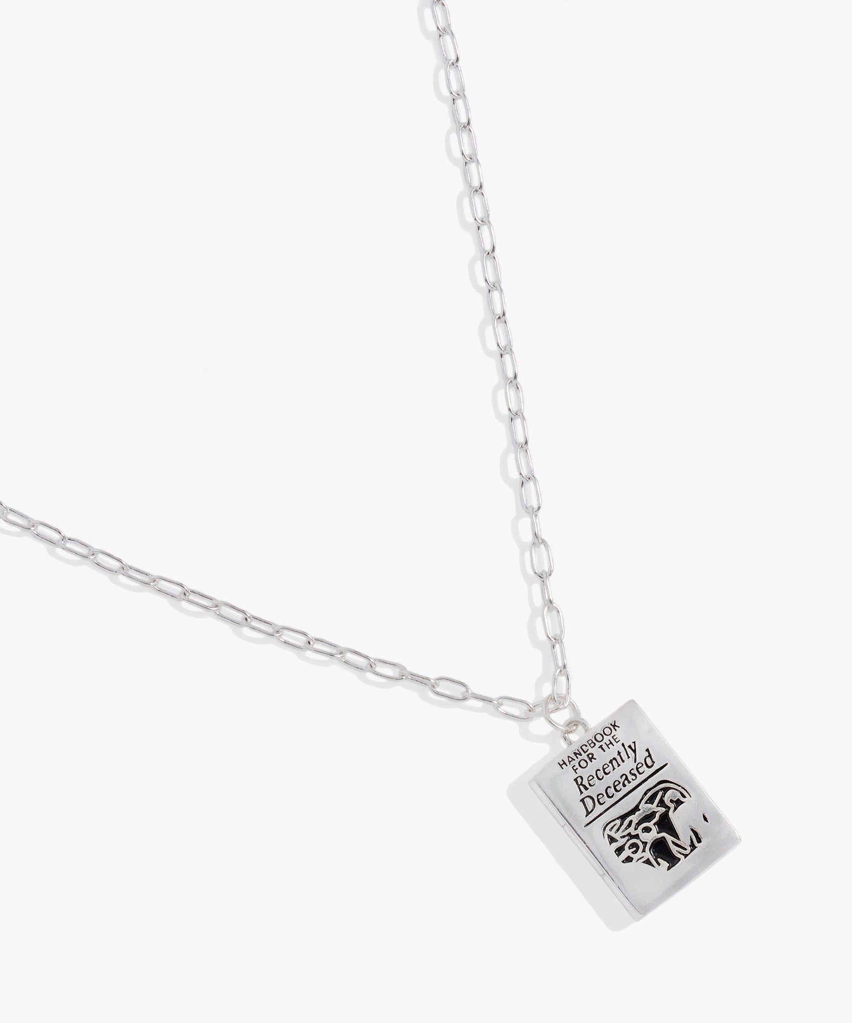 BEETLEJUICE™ 'Handbook for the Recently Deceased' Pendant Necklace