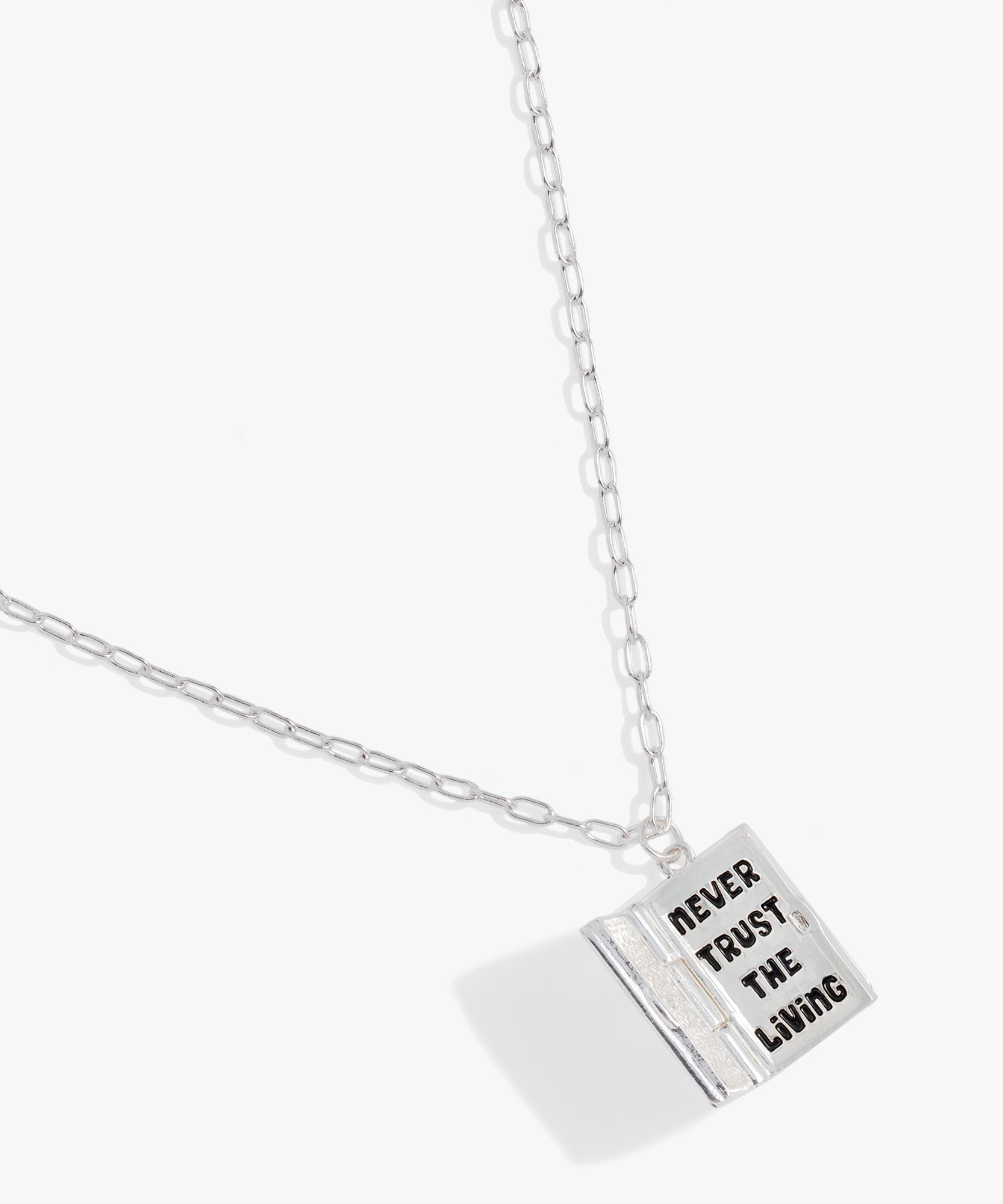 BEETLEJUICE™ 'Handbook for the Recently Deceased' Pendant Necklace